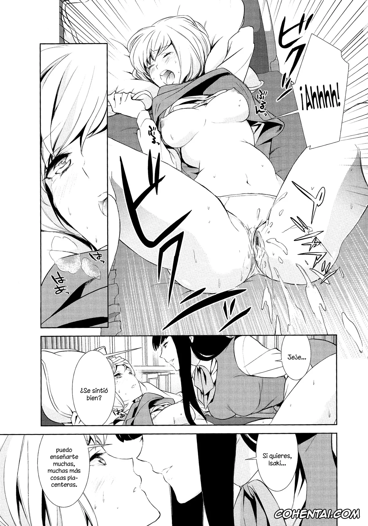 Original hentai, Himitsu no Zettairyouiki | El dulce secreto de la biblioteca (Watashi no Shumi tte Hen desuka?), pagina 15