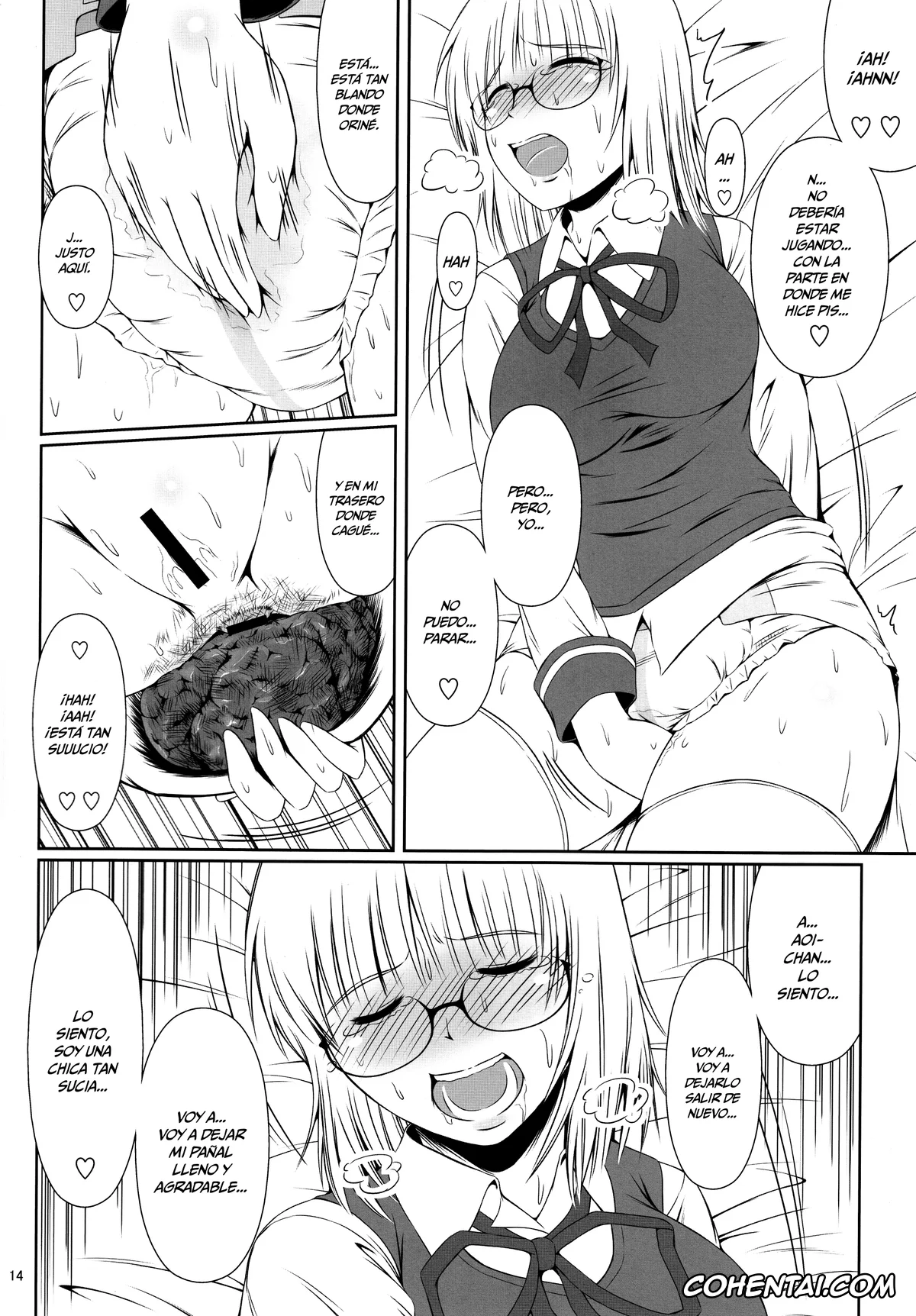Original porno, Naisho Nano! -Haruhara-ke San Shimai Monogatari-, pagina 14
