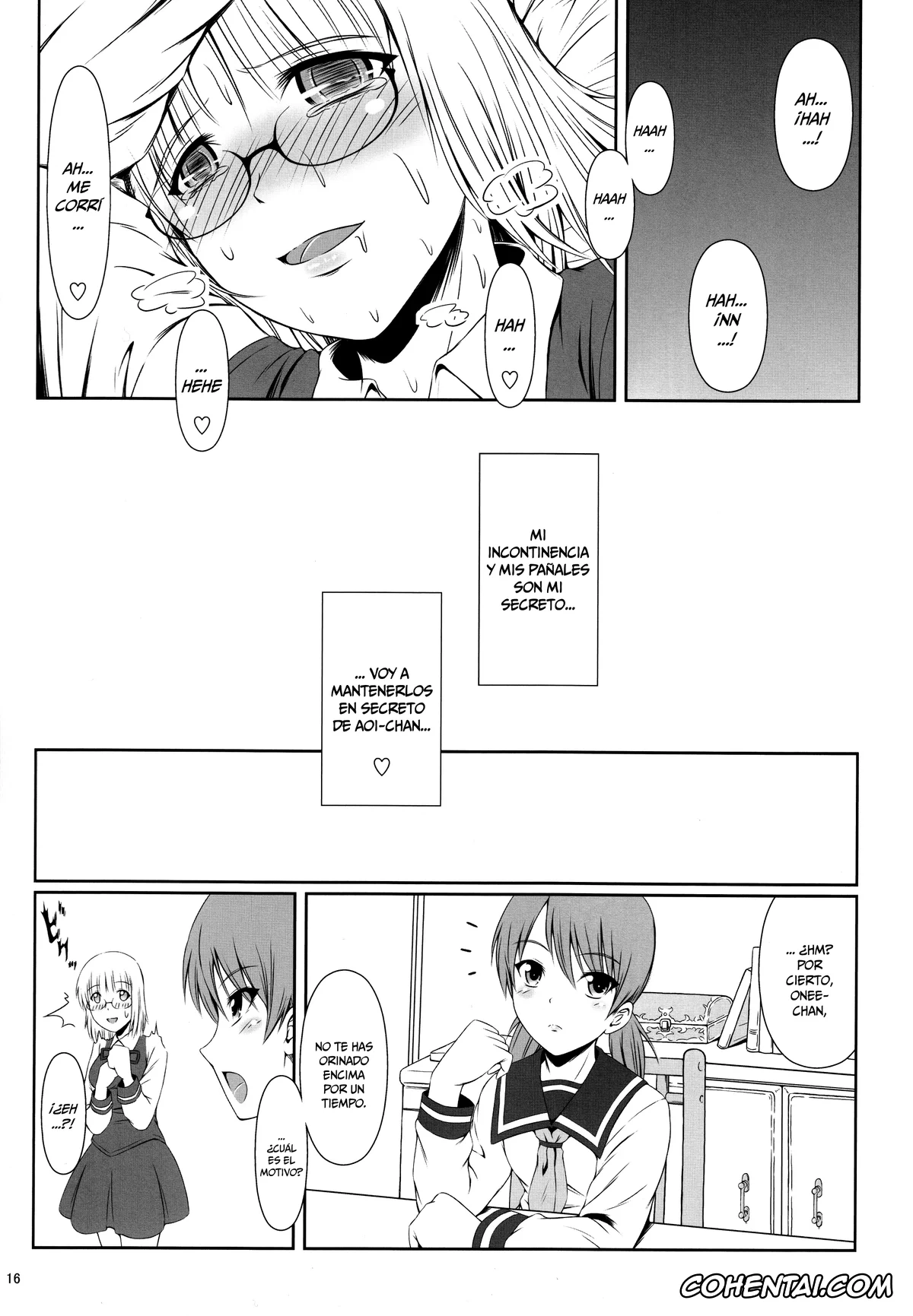 Original xxx, Naisho Nano! -Haruhara-ke San Shimai Monogatari-, pagina 16