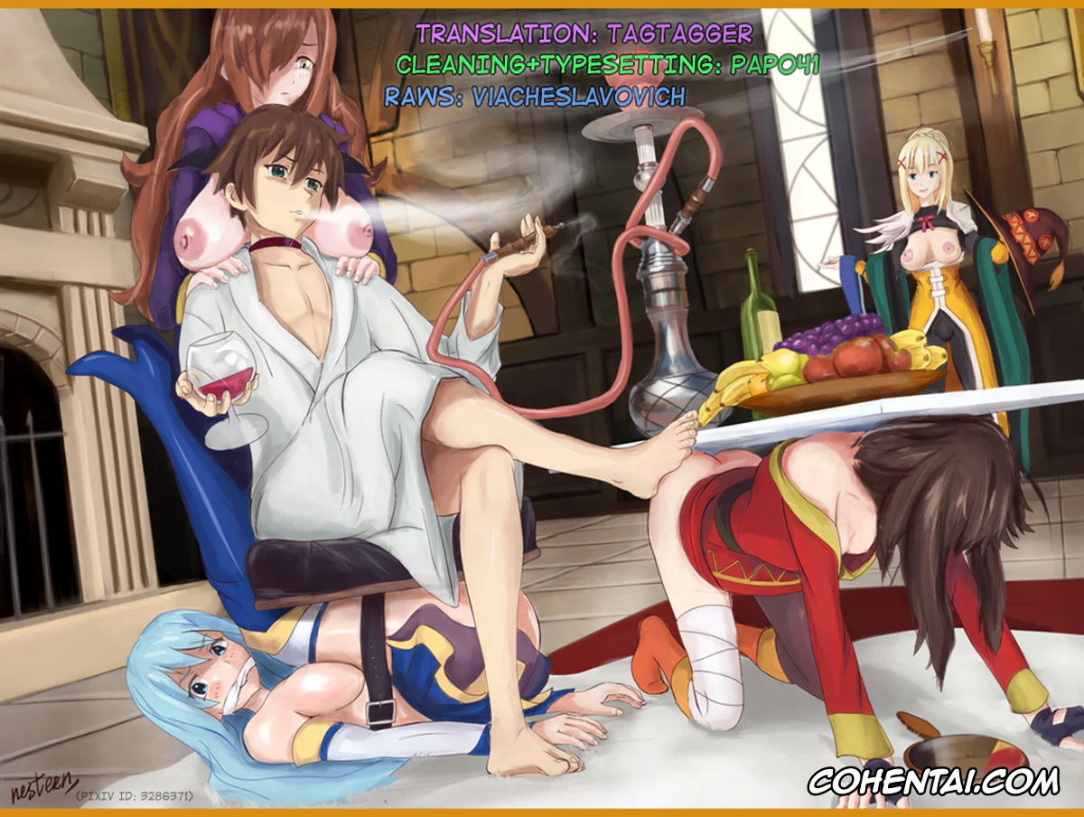 Kono Subarashii Sekai ni Syukufuku o! xxx, Kazuma Satou xxx, Yunyun xxx, Kono Etsuraku Sugoku nai Desu ka? (Kono Subarashii Sekai ni Syukufuku wo!), pagina 19
