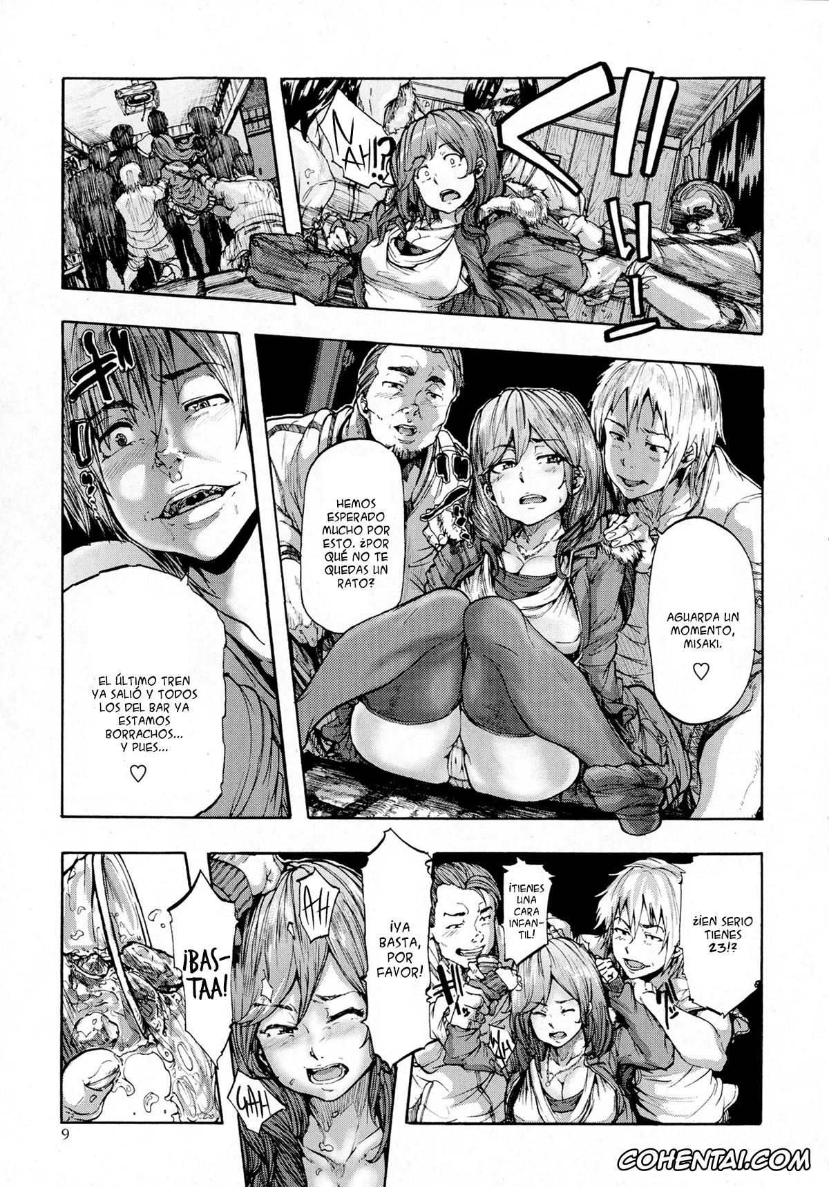 Revistas hentai, COMIC Masyo hentai, Momoko Rebirth (COMIC Masyo 2016-04), pagina 3