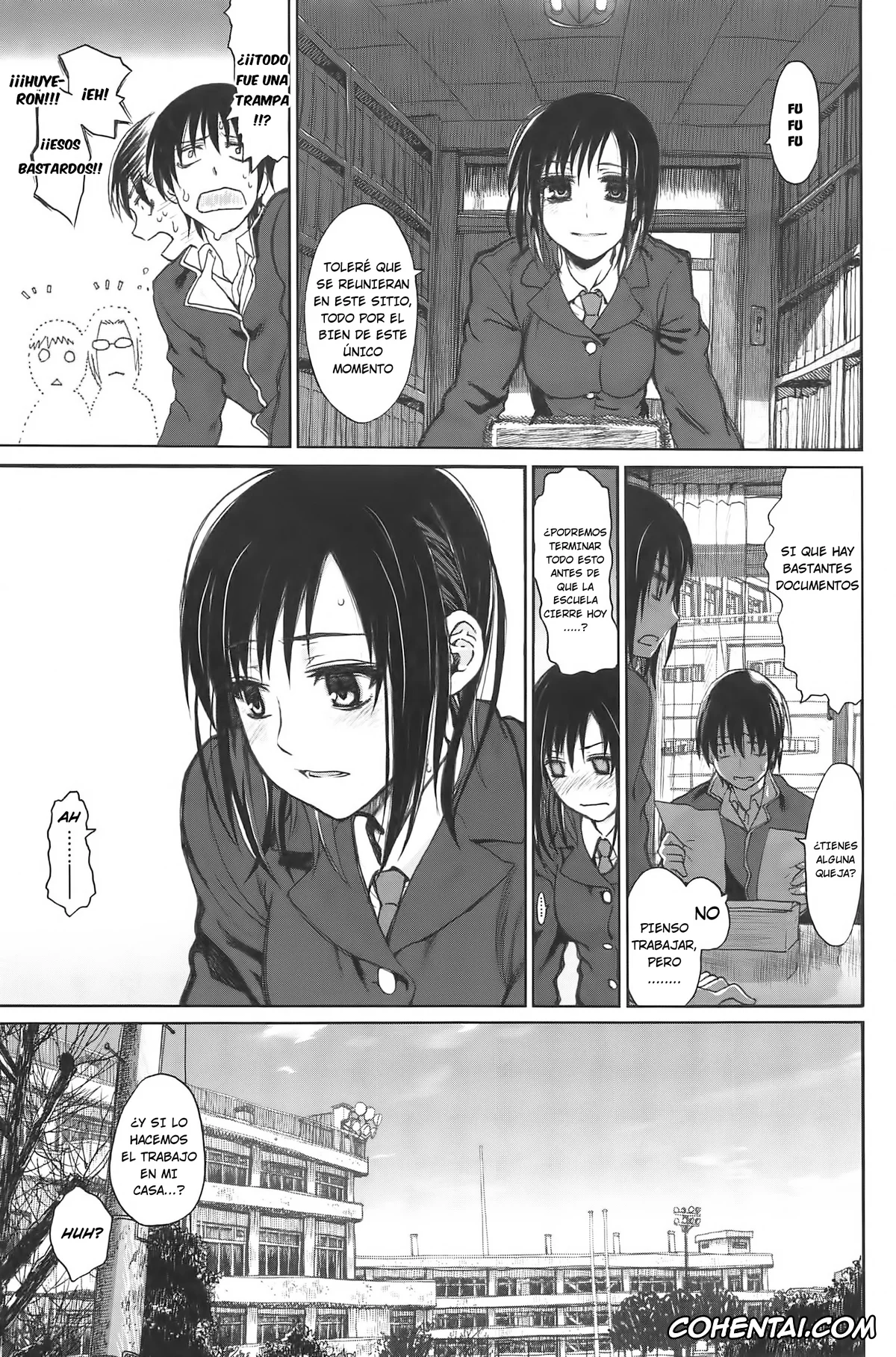 Original hentai, Kocchi o Muite! (Junketsu no Owaru Hibi), pagina 3