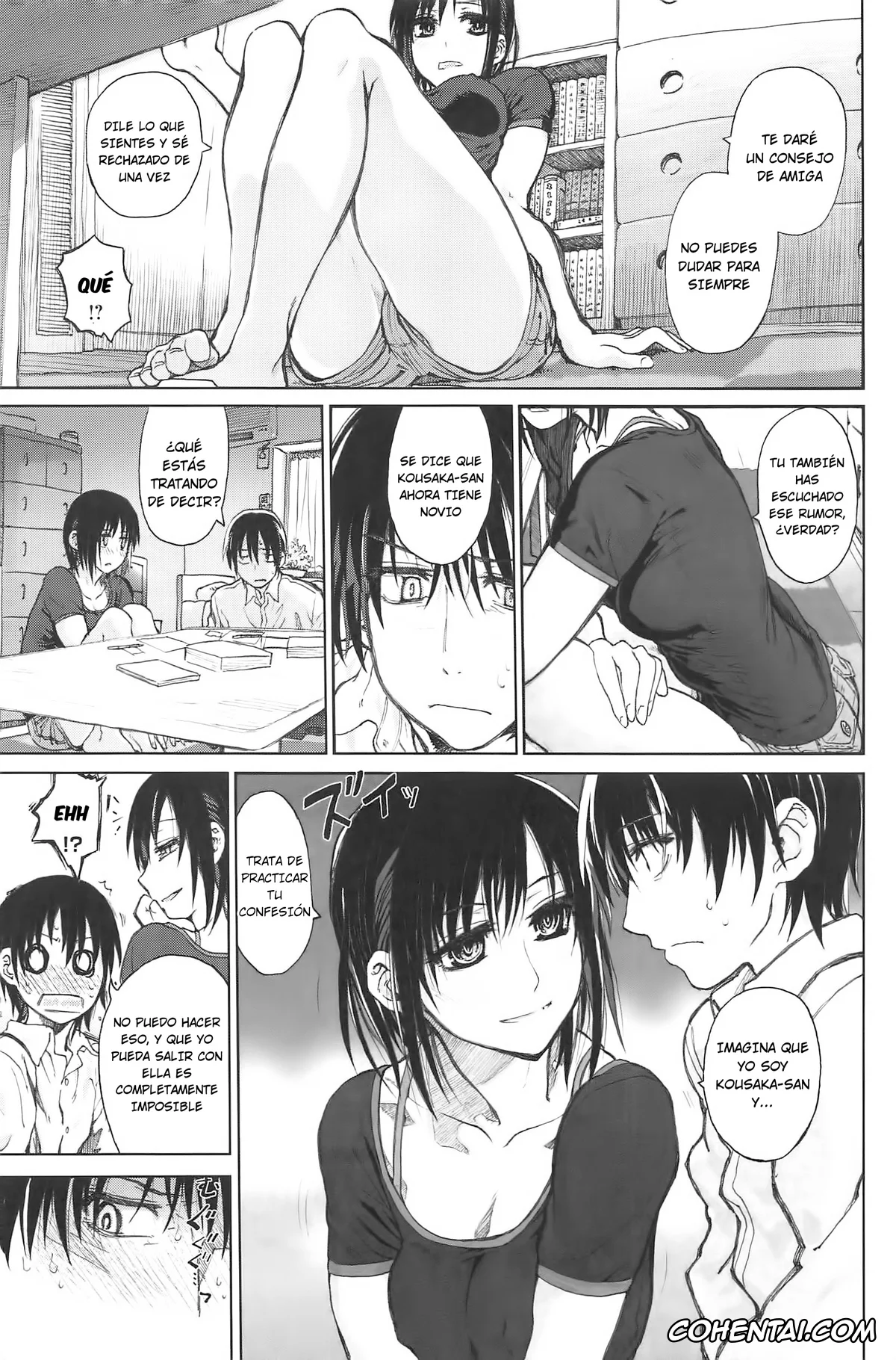 Original porno, Kocchi o Muite! (Junketsu no Owaru Hibi), pagina 5