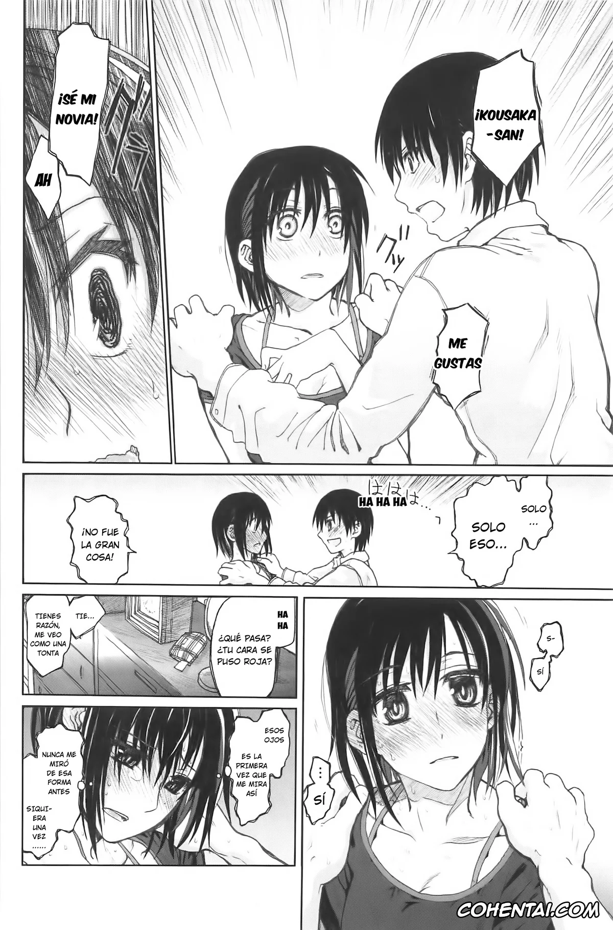 Original hentai, Kocchi o Muite! (Junketsu no Owaru Hibi), pagina 6