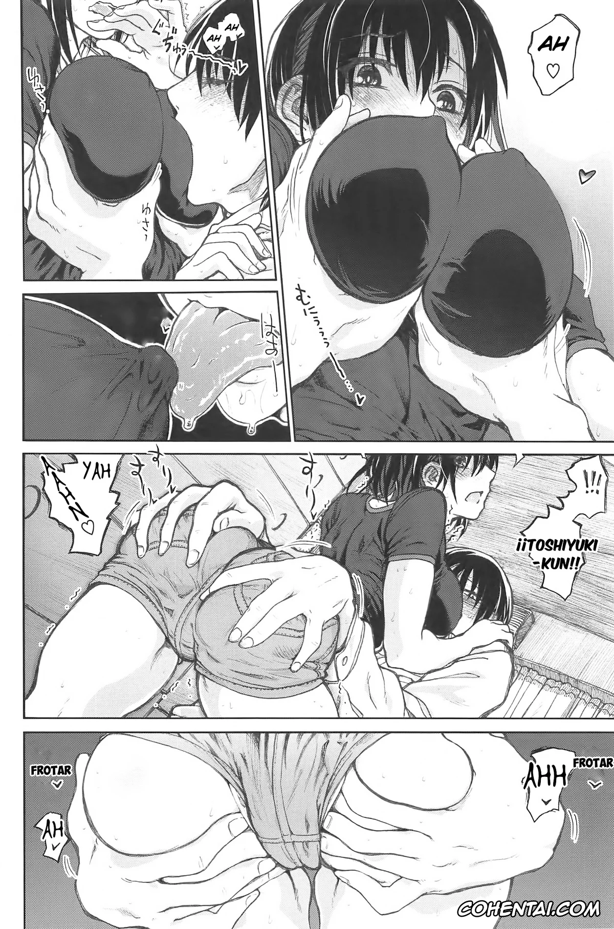 Original xxx, Kocchi o Muite! (Junketsu no Owaru Hibi), pagina 10