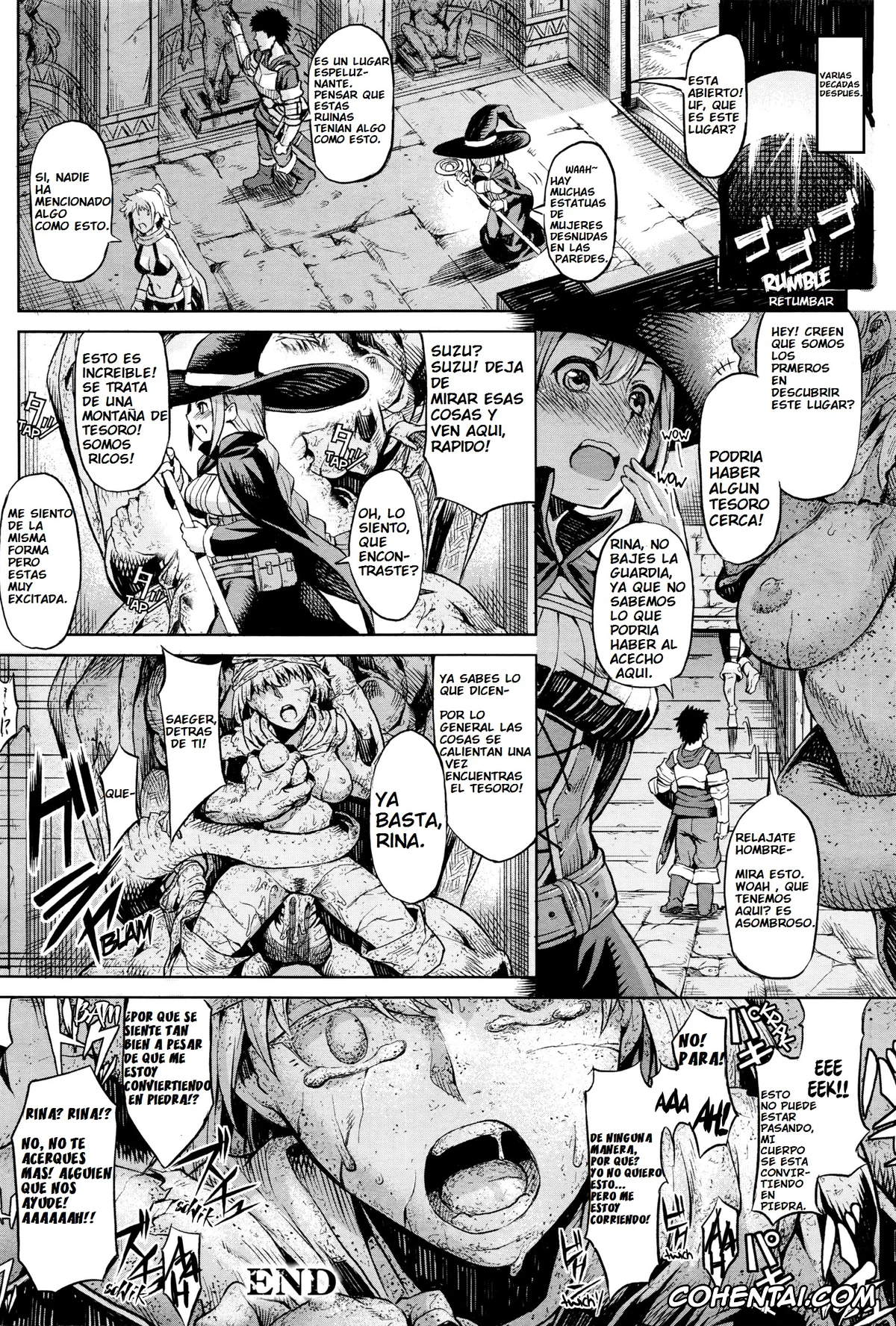 Revistas hentai, COMIC Unreal hentai, Ishi no Ingoku (COMIC Unreal 2016-04 Vol. 60), pagina 15