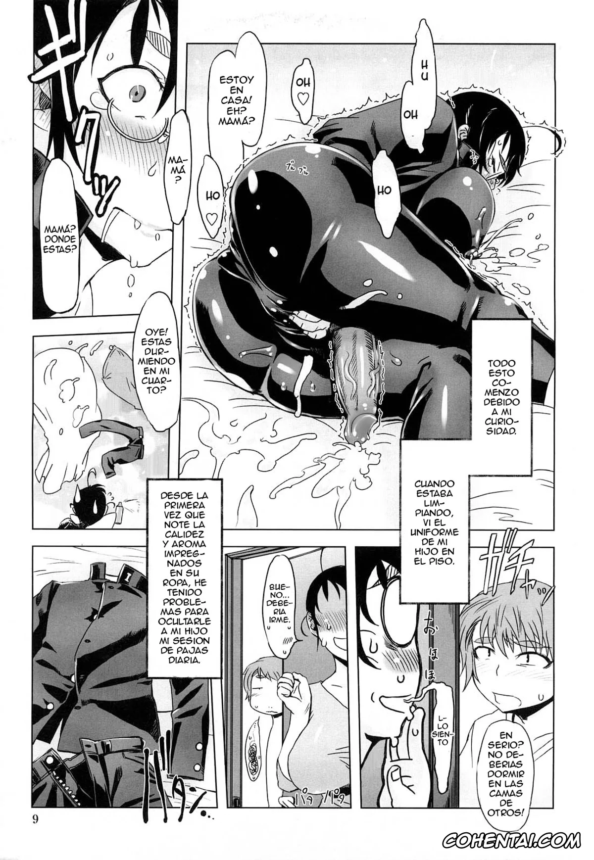 Original hentai, Monosugoi Mama Jiru – Mama’s Terrible Soup, pagina 9