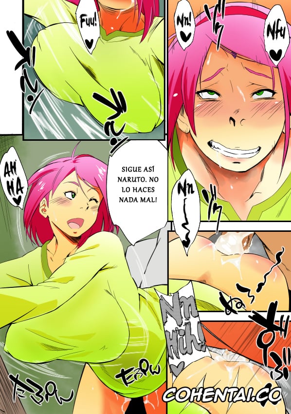NARUTO porno, Naruto Uzumaki porno, Sakura Haruno porno, Kage Hinata ni Sakura Saku (Naruto), pagina 11
