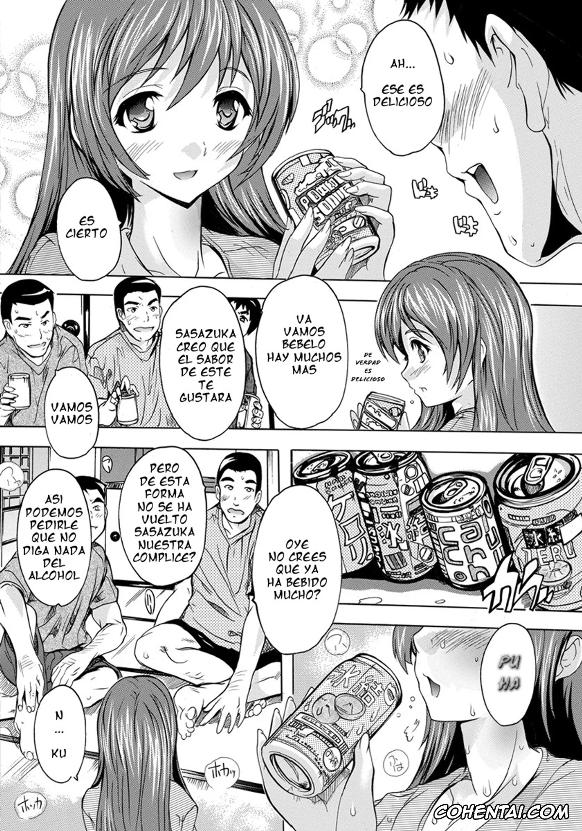 Original xxx, Asedaku!! Suieibu | Sudando!! En el club de natacion (ANGEL Club 2016-08), pagina 4