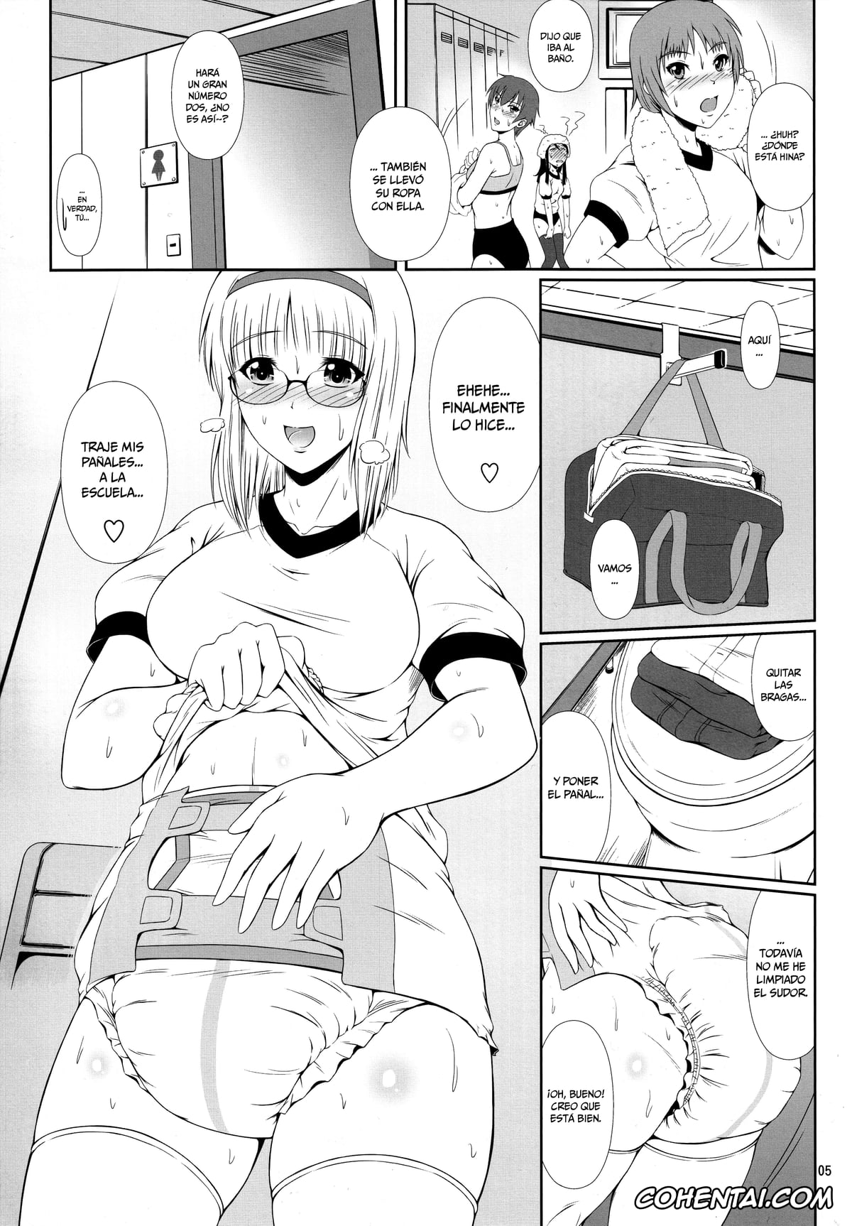 Original hentai, Naisho Nano! -Haruhara-ke Sanshimai Monogatari- 2, pagina 6