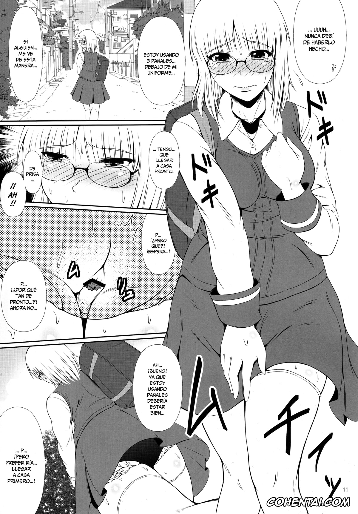 Original hentai, Naisho Nano! -Haruhara-ke Sanshimai Monogatari- 2, pagina 12