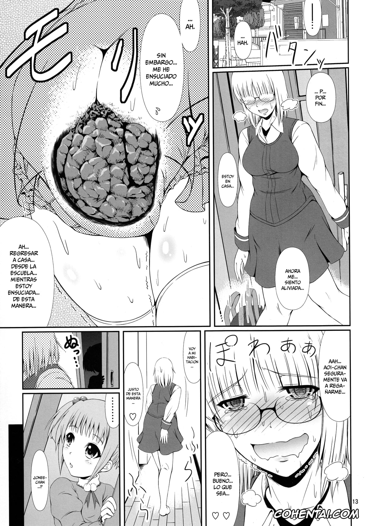 Original porno, Naisho Nano! -Haruhara-ke Sanshimai Monogatari- 2, pagina 14