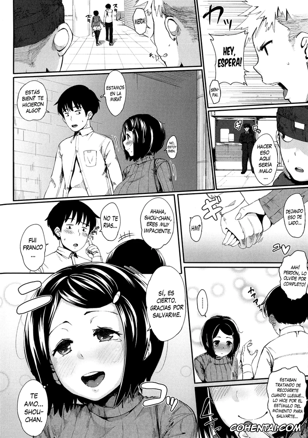 Original hentai, Honto no Aitsu Prologue (Hatsukoi Delusion), pagina 9