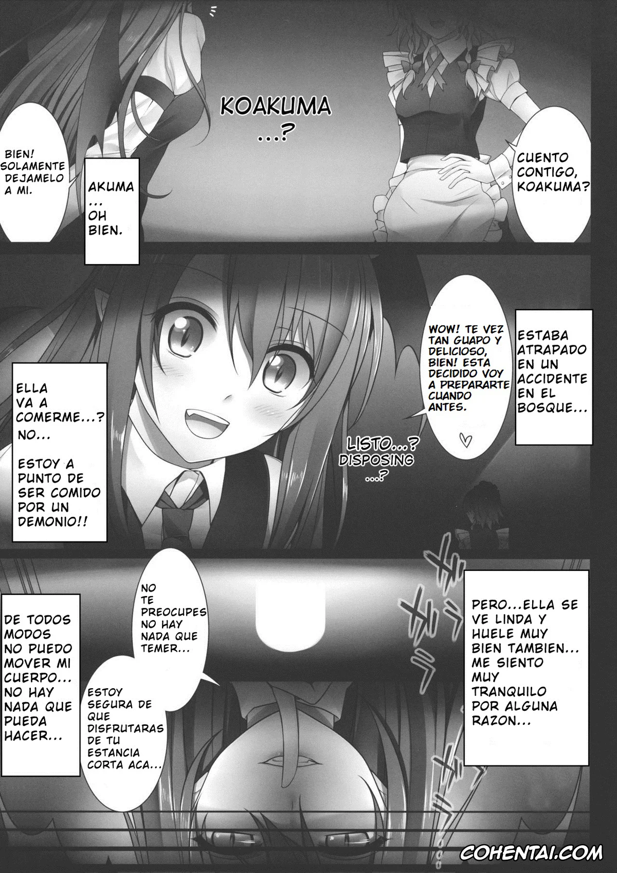 Touhou Project xxx, Koakuma xxx, Akuma de Ikenie! (Touhou Project), pagina 4