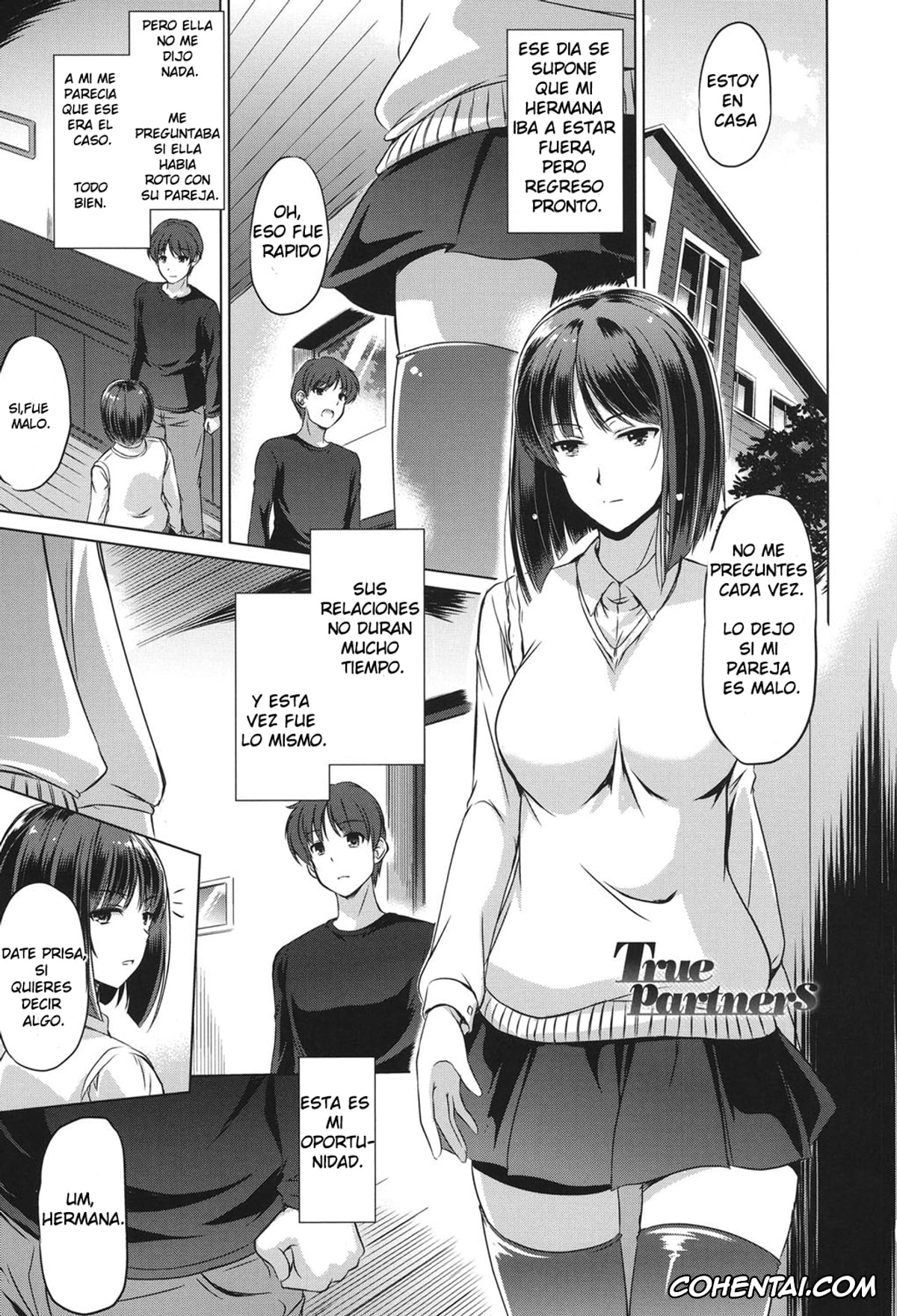 Original xxx, True Partners (Anata o Yogarasete Ageru), pagina 1