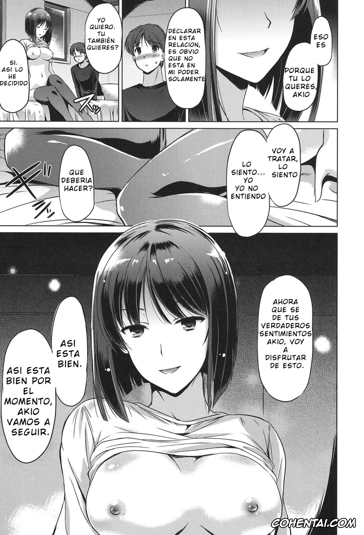 Original hentai, True Partners (Anata o Yogarasete Ageru), pagina 15