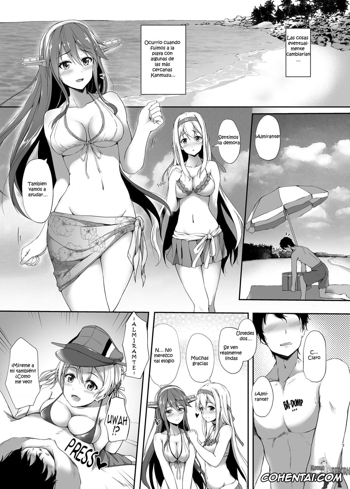 Kantai Collection -KanColle- xxx, Suzuya xxx, Teitoku xxx, Suzuya To Natsu LOVE VACATION (Kantai Collection -KanColle-), pagina 7