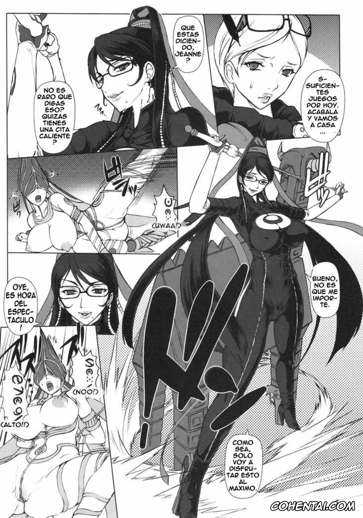 Bayonetta porno, Bayonetta porno, Jeanne porno, Bitch & Fetish (Bayonetta), pagina 5