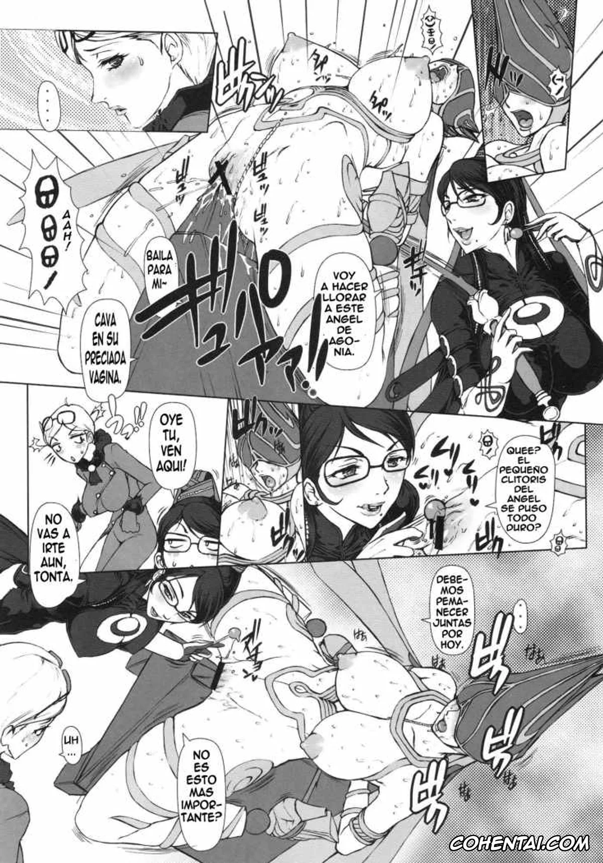 Bayonetta hentai, Bayonetta hentai, Jeanne hentai, Bitch & Fetish (Bayonetta), pagina 6