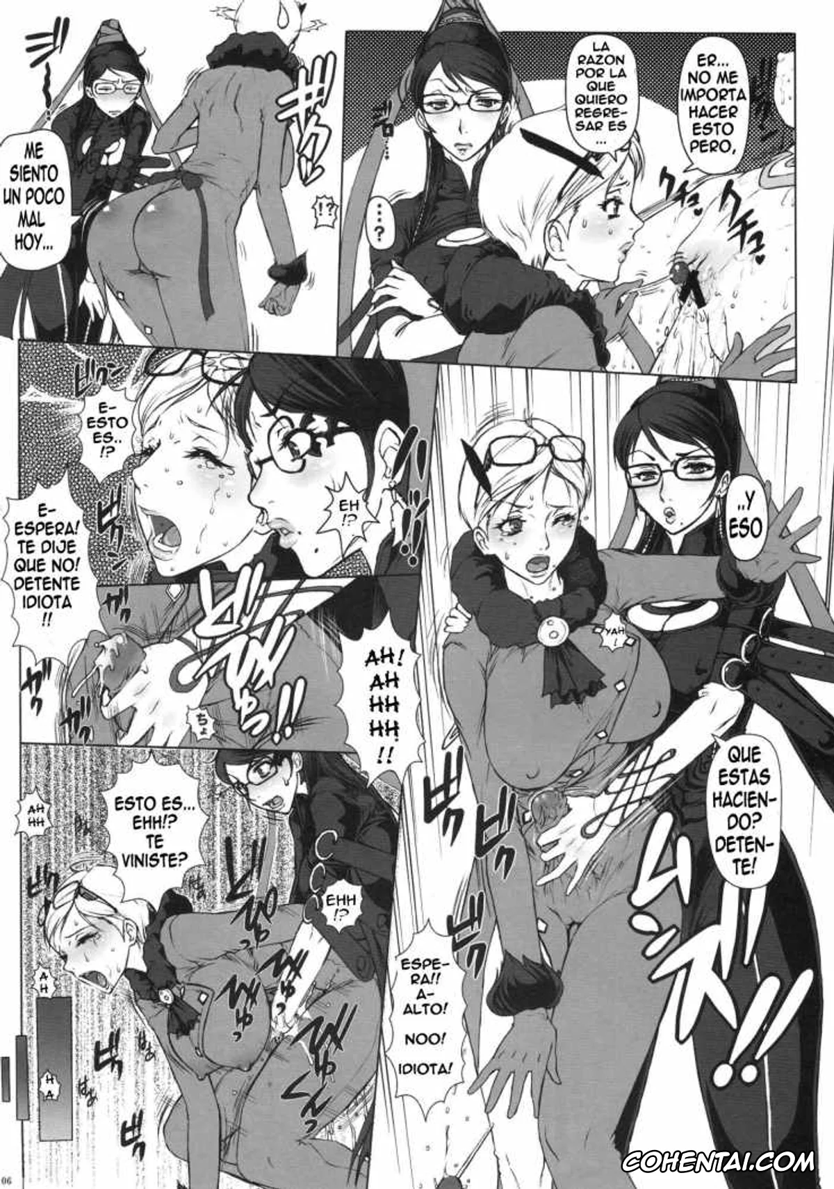 Bayonetta xxx, Bayonetta xxx, Jeanne xxx, Bitch & Fetish (Bayonetta), pagina 7