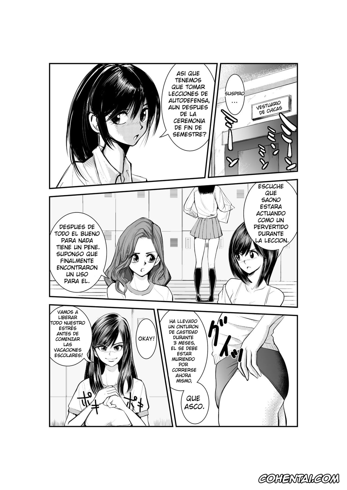 Original porno, Monzetsu Goshin Kyoushitsu, pagina 2