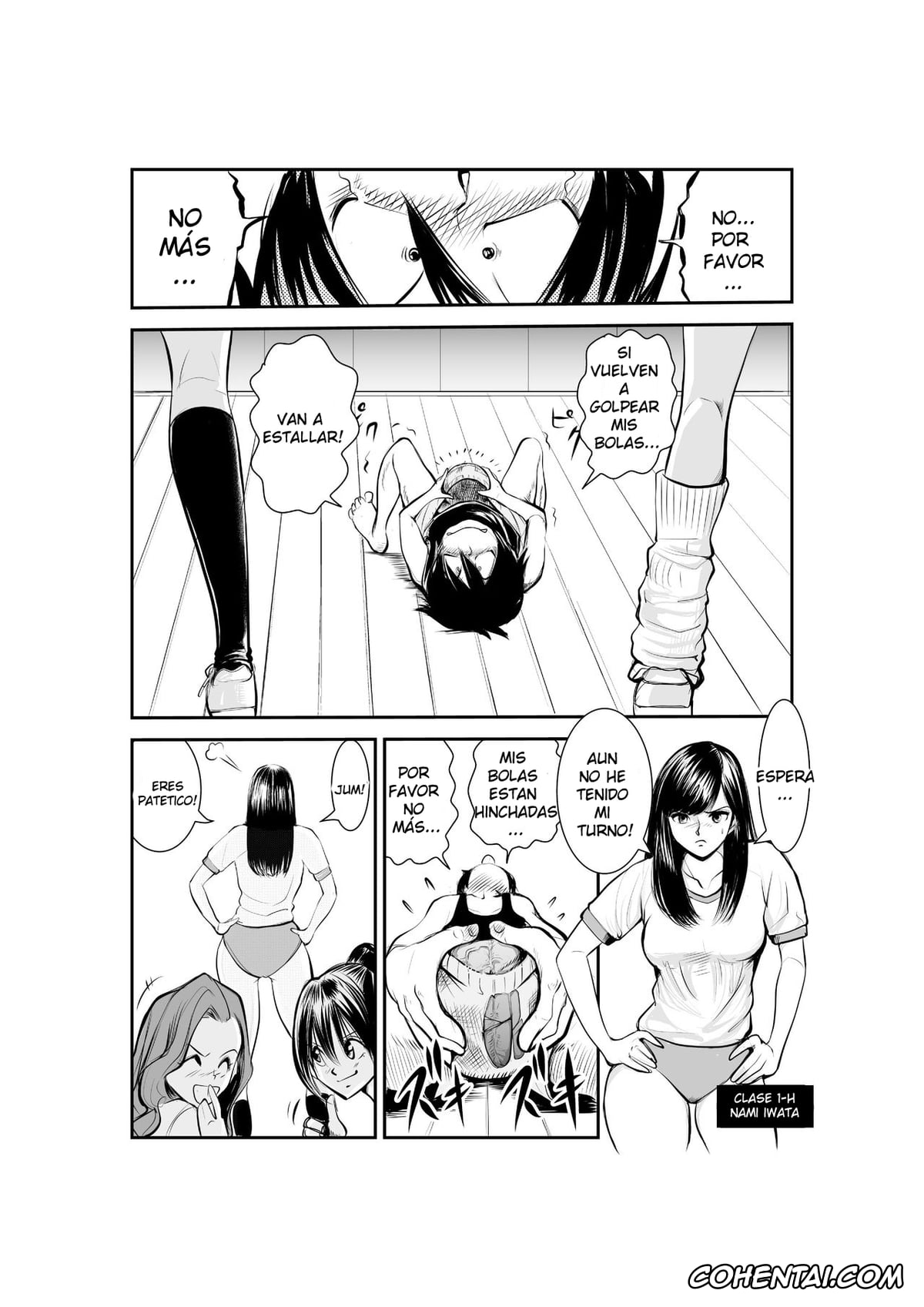 Original hentai, Monzetsu Goshin Kyoushitsu, pagina 12