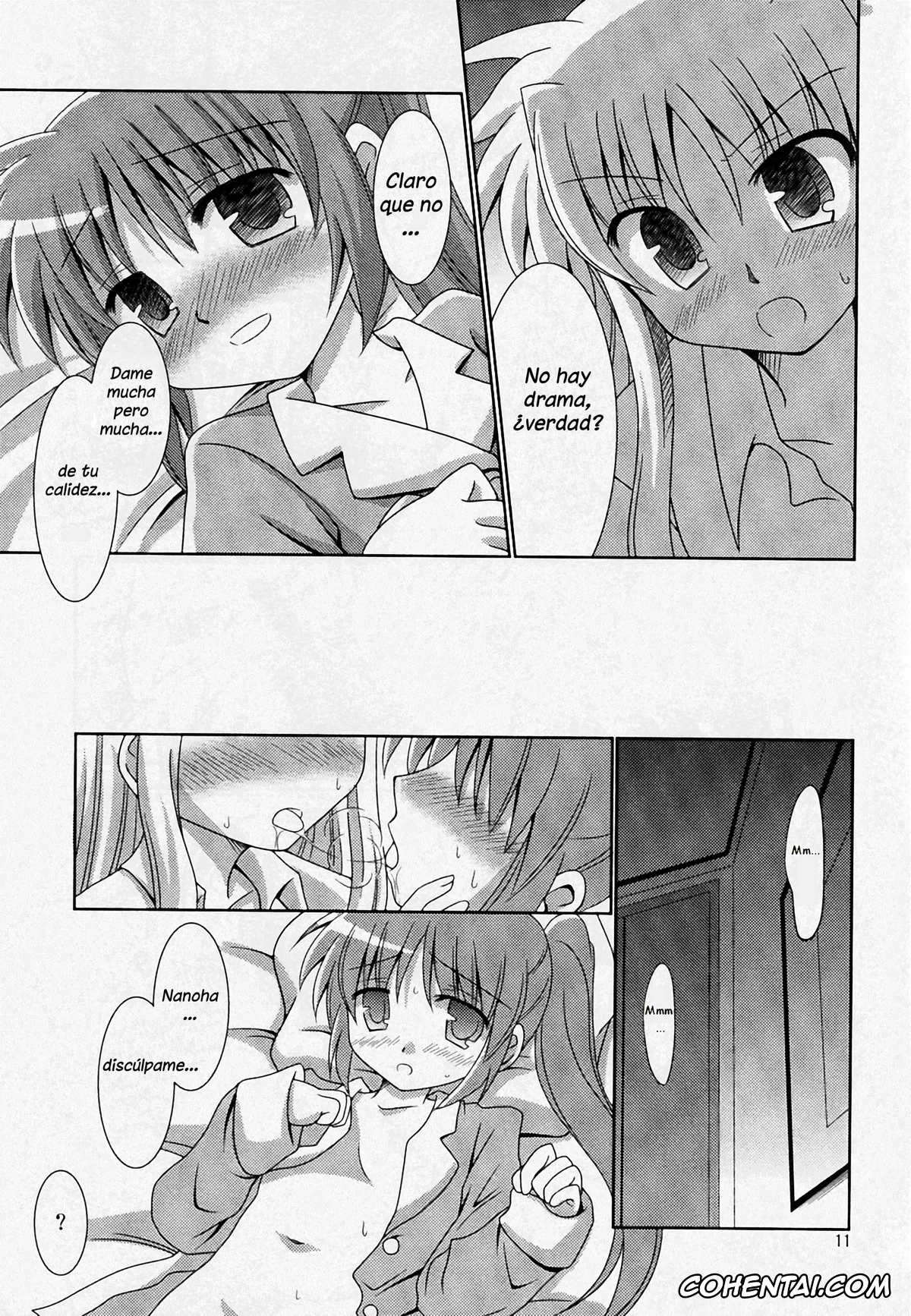 Mahou Shoujo Lyrical Nanoha | Magical Girl Lyrical Nanoha xxx, Fate Testarossa xxx, Nanoha Takamachi xxx, Yoru ga Akeru Made | Hasta el Amanecer (Mahou Shoujo Lyrical Nanoha), pagina 10