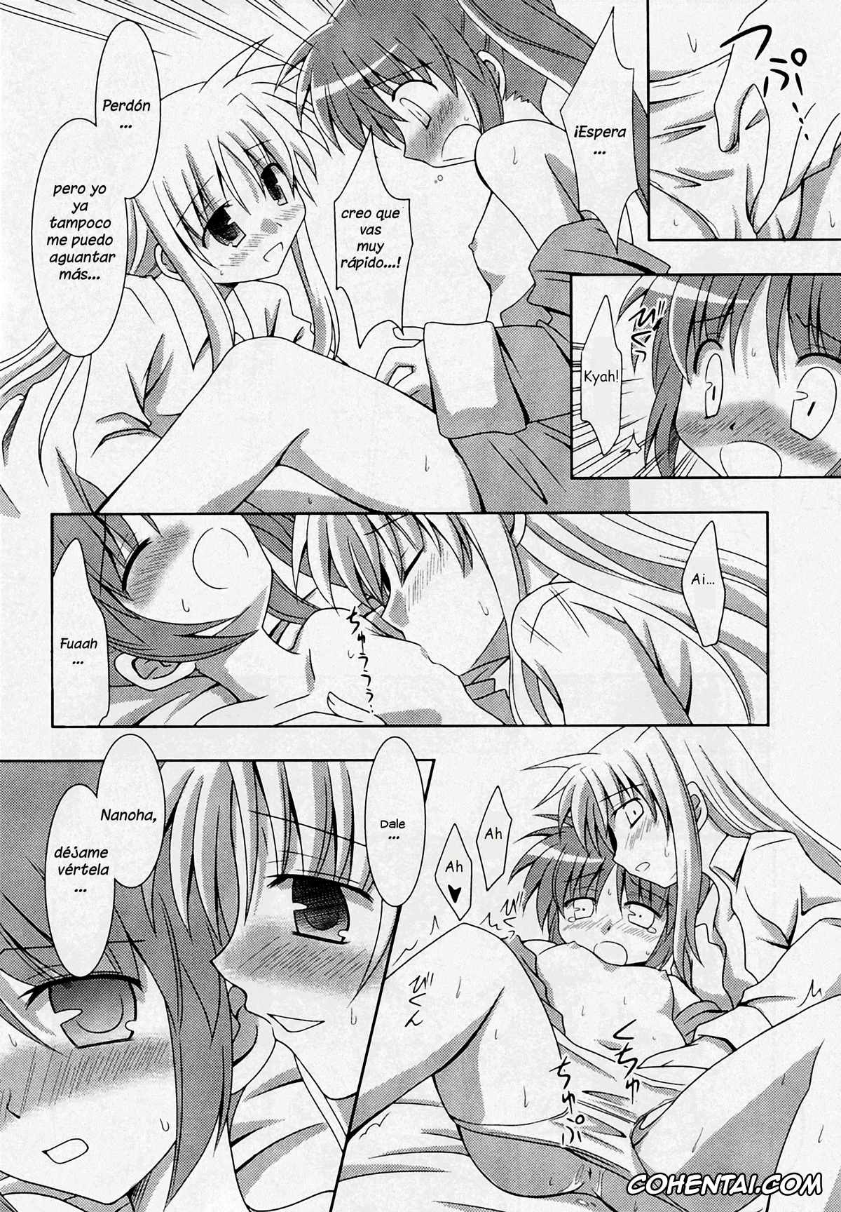 Mahou Shoujo Lyrical Nanoha | Magical Girl Lyrical Nanoha porno, Fate Testarossa porno, Nanoha Takamachi porno, Yoru ga Akeru Made | Hasta el Amanecer (Mahou Shoujo Lyrical Nanoha), pagina 11