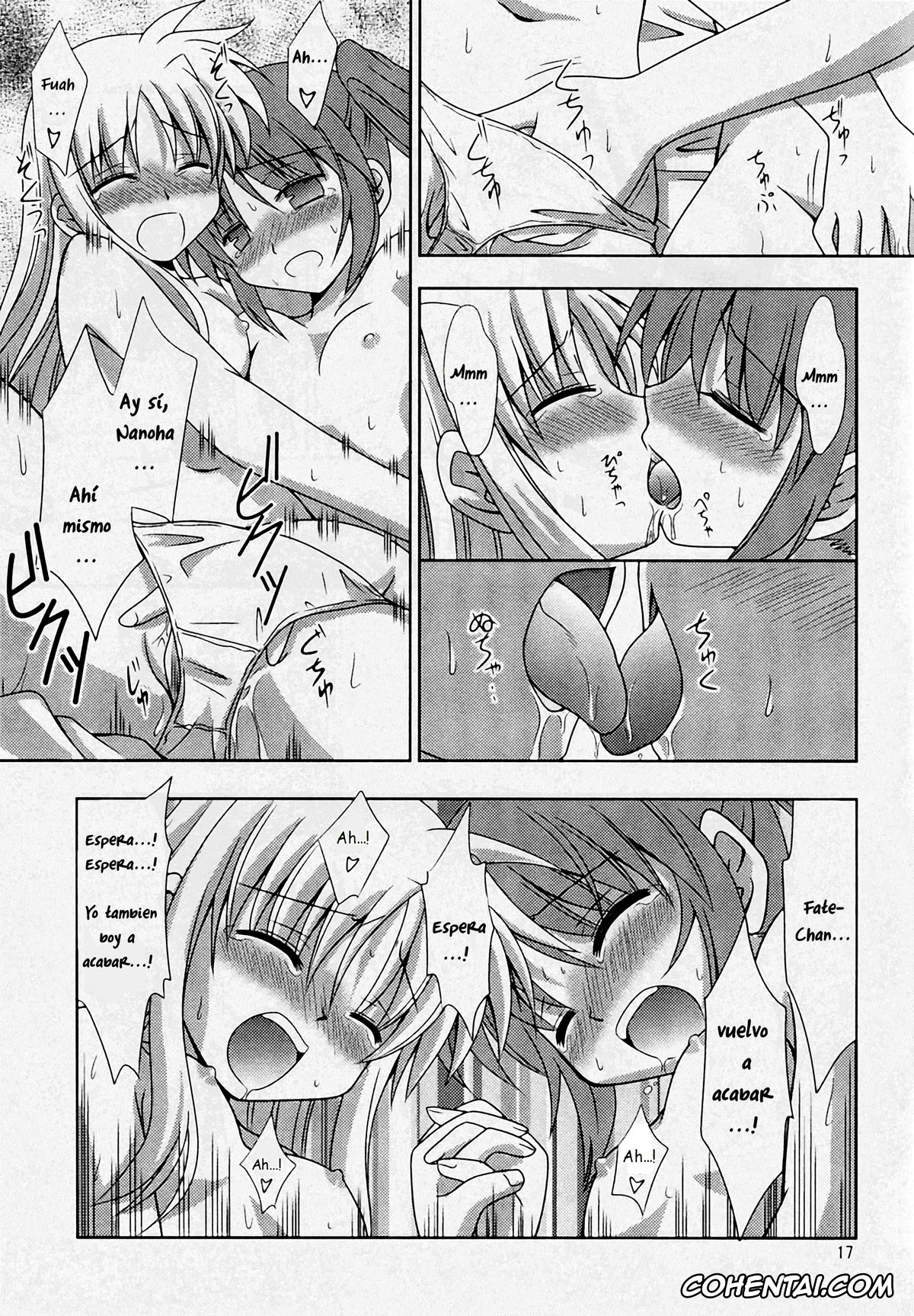 Mahou Shoujo Lyrical Nanoha | Magical Girl Lyrical Nanoha xxx, Fate Testarossa xxx, Nanoha Takamachi xxx, Yoru ga Akeru Made | Hasta el Amanecer (Mahou Shoujo Lyrical Nanoha), pagina 16