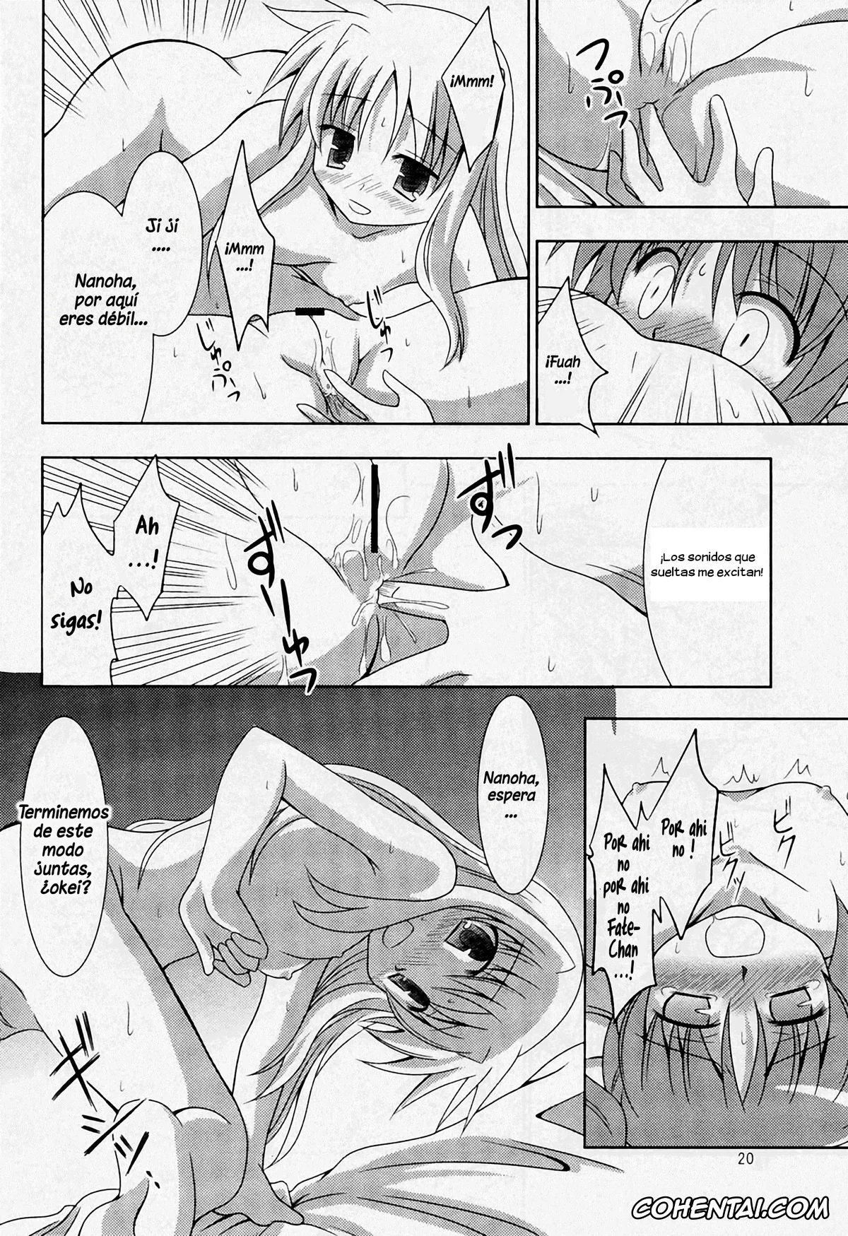 Mahou Shoujo Lyrical Nanoha | Magical Girl Lyrical Nanoha xxx, Fate Testarossa xxx, Nanoha Takamachi xxx, Yoru ga Akeru Made | Hasta el Amanecer (Mahou Shoujo Lyrical Nanoha), pagina 19