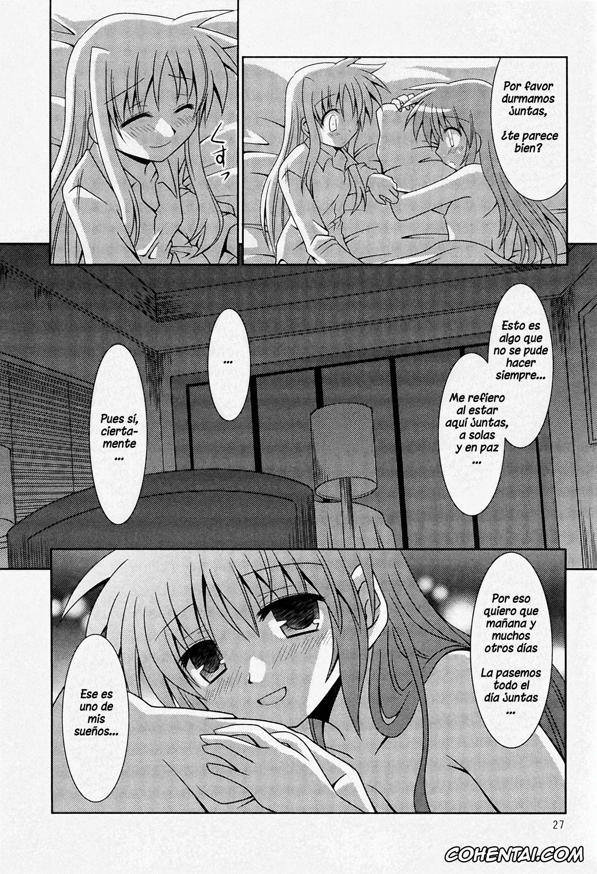 Mahou Shoujo Lyrical Nanoha | Magical Girl Lyrical Nanoha porno, Fate Testarossa porno, Nanoha Takamachi porno, Yoru ga Akeru Made | Hasta el Amanecer (Mahou Shoujo Lyrical Nanoha), pagina 26