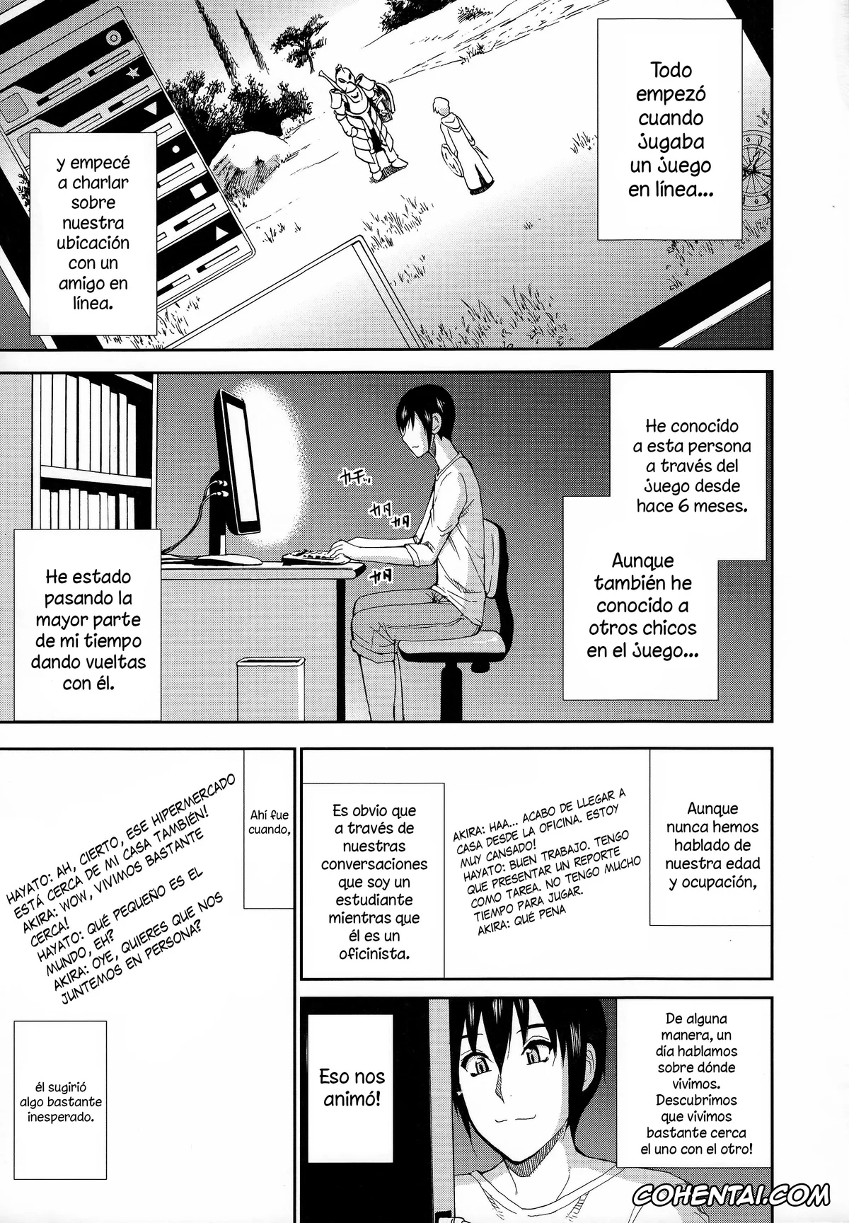 Original xxx, Futari de Off-kai! | Una Reunión Fuera de Línea Sólo Para Nosotros Dos! (Hitokoishi, Tsuma), pagina 1