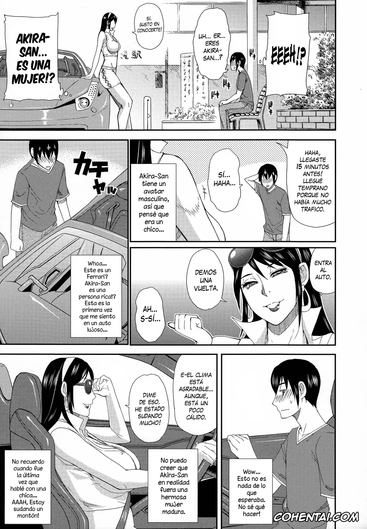 Original hentai, Futari de Off-kai! | Una Reunión Fuera de Línea Sólo Para Nosotros Dos! (Hitokoishi, Tsuma), pagina 3