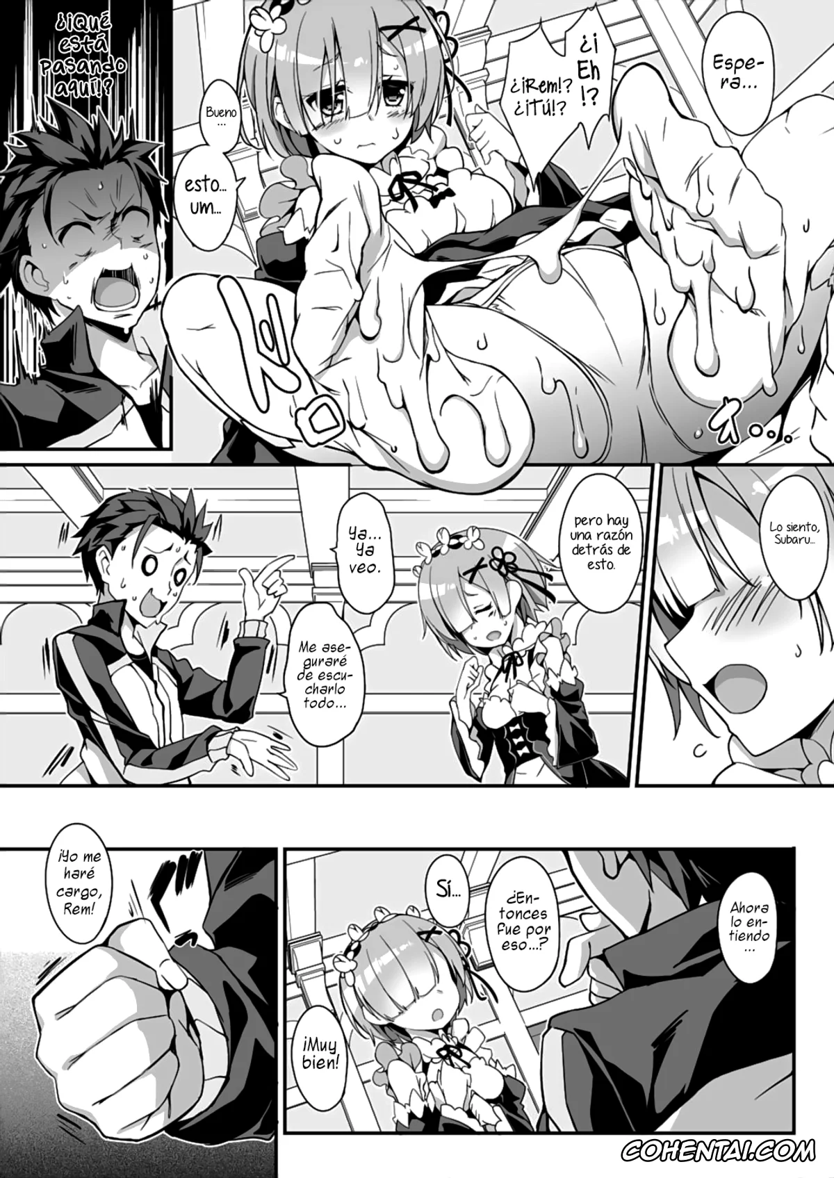 Re:Zero kara Hajimeru Isekai Seikatsu xxx, Rem xxx, Subaru Natsuki xxx, Rem Kara Hajimeru Okusurizukuri (Re:Zero kara Hajimeru Isekai Seikatsu), pagina 10