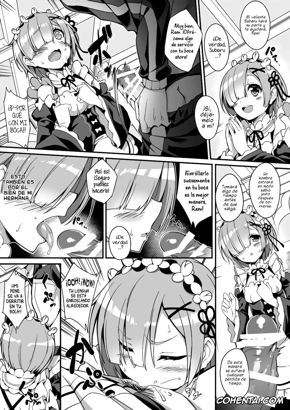 Re:Zero kara Hajimeru Isekai Seikatsu porno, Rem porno, Subaru Natsuki porno, Rem Kara Hajimeru Okusurizukuri (Re:Zero kara Hajimeru Isekai Seikatsu), pagina 11