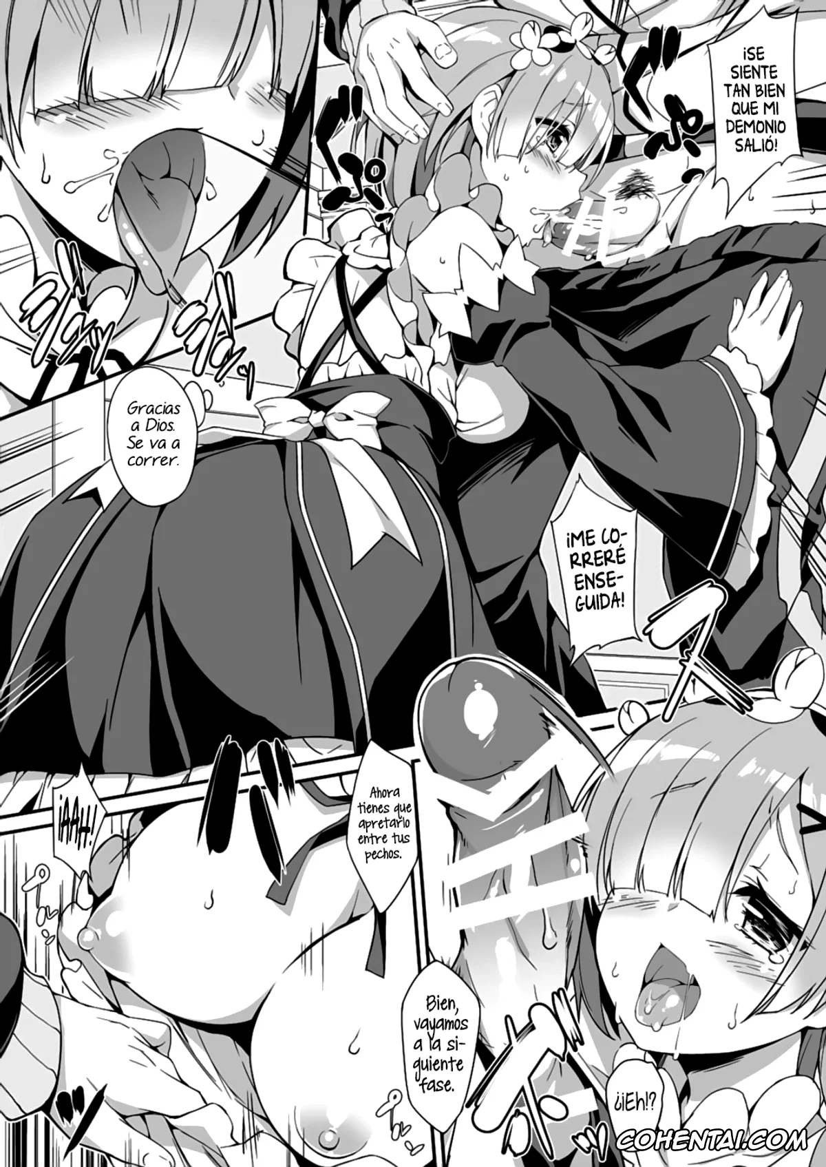 Re:Zero kara Hajimeru Isekai Seikatsu hentai, Rem hentai, Subaru Natsuki hentai, Rem Kara Hajimeru Okusurizukuri (Re:Zero kara Hajimeru Isekai Seikatsu), pagina 12