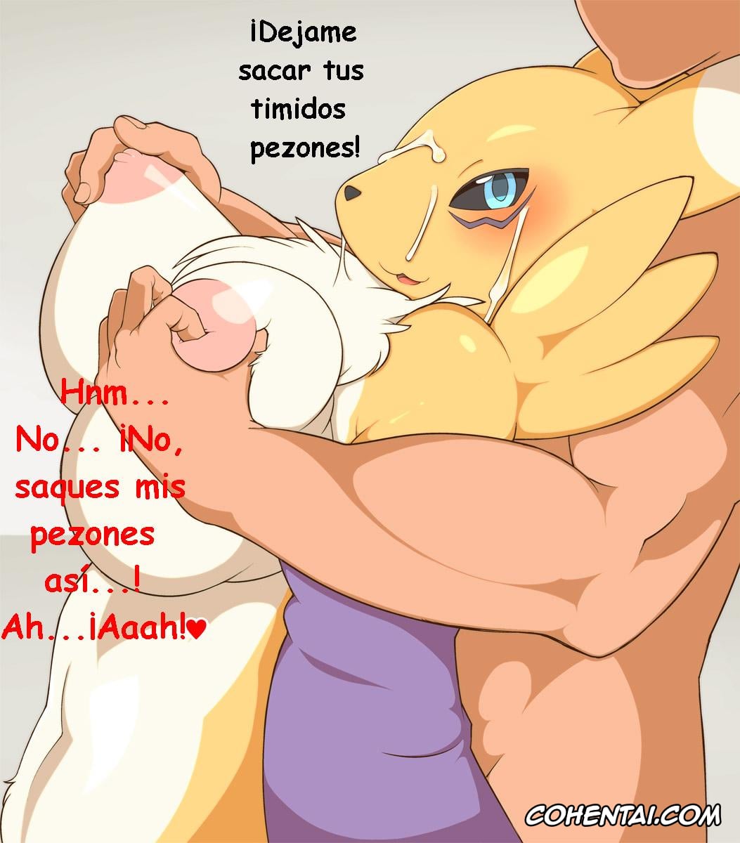 Digimon hentai, Renamon hentai, Digital Sex Life (Digimon), pagina 6