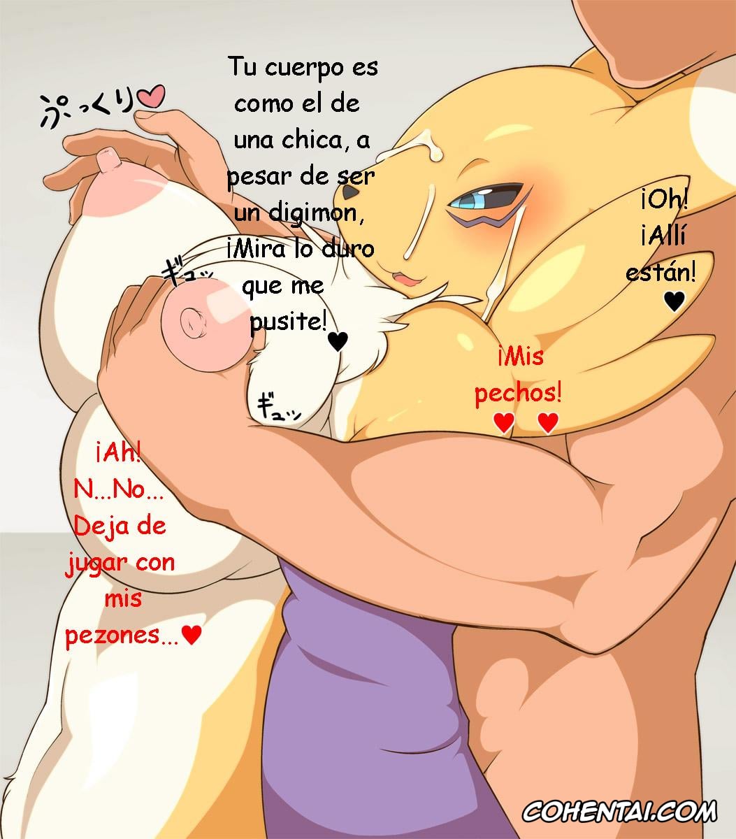 Digimon porno, Renamon porno, Digital Sex Life (Digimon), pagina 8