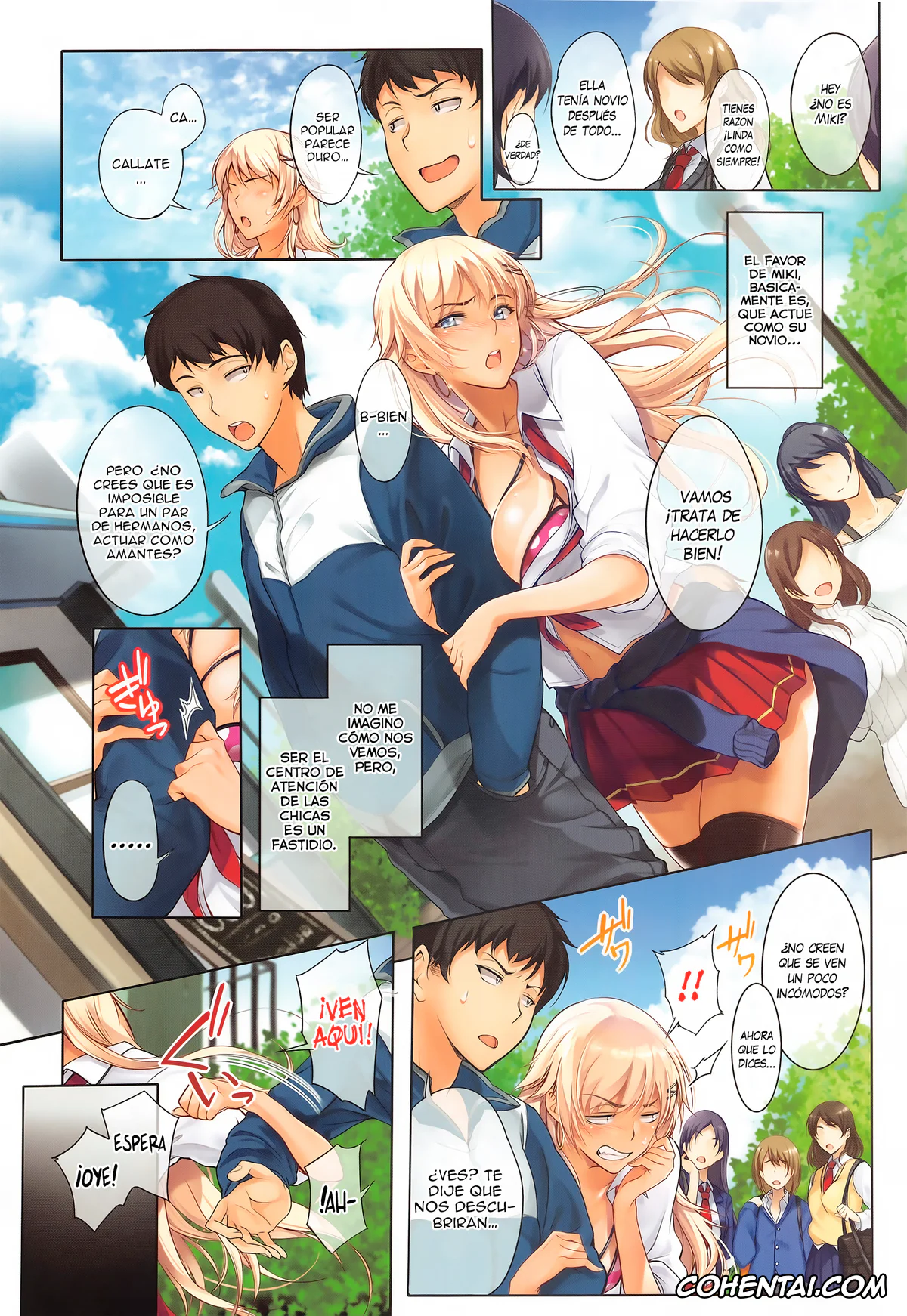 Revistas porno, COMIC ExE porno, Sassy-Sister Complex! (COMIC ExE 02), pagina 2
