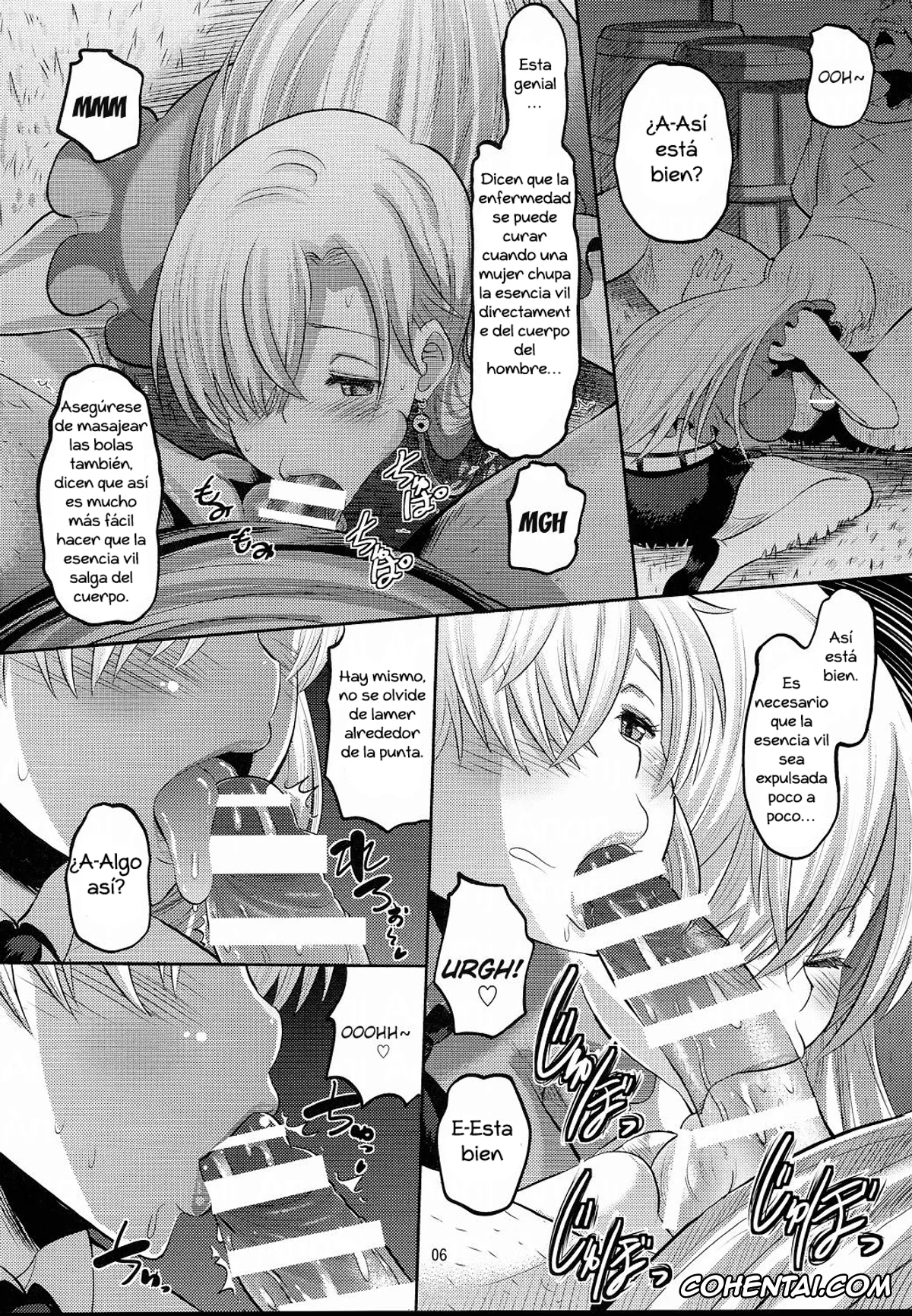 Nanatsu No Taizai | The Seven Deadly Sins porno, Moyashimon porno, Elizabeth Liones porno, Damasare Oujo Elizabeth (Nanatsu no Taizai), pagina 5