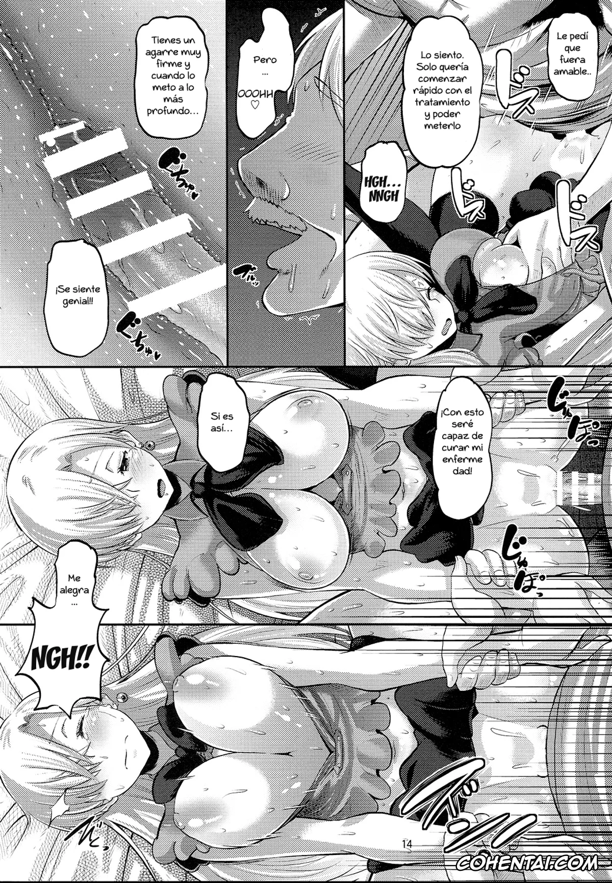 Nanatsu No Taizai | The Seven Deadly Sins xxx, Moyashimon xxx, Elizabeth Liones xxx, Damasare Oujo Elizabeth (Nanatsu no Taizai), pagina 13