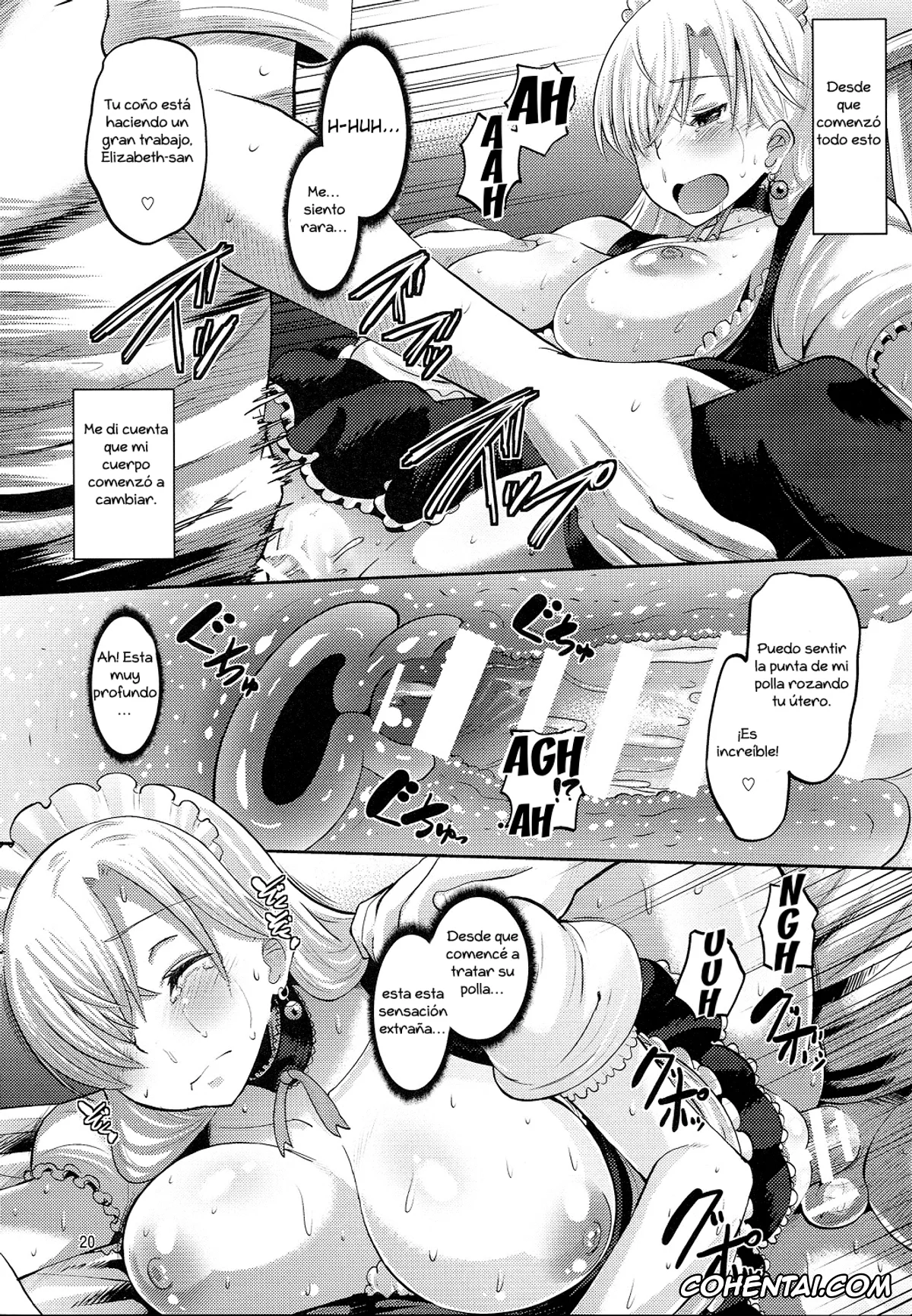 Nanatsu No Taizai | The Seven Deadly Sins xxx, Moyashimon xxx, Elizabeth Liones xxx, Damasare Oujo Elizabeth (Nanatsu no Taizai), pagina 19