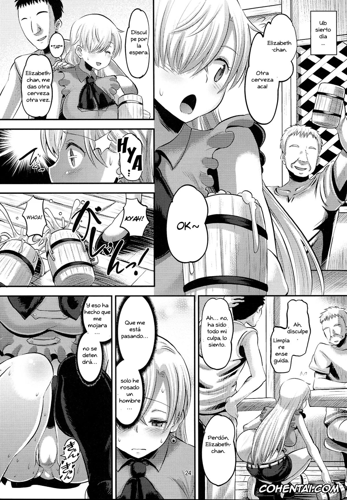 Nanatsu No Taizai | The Seven Deadly Sins porno, Moyashimon porno, Elizabeth Liones porno, Damasare Oujo Elizabeth (Nanatsu no Taizai), pagina 23