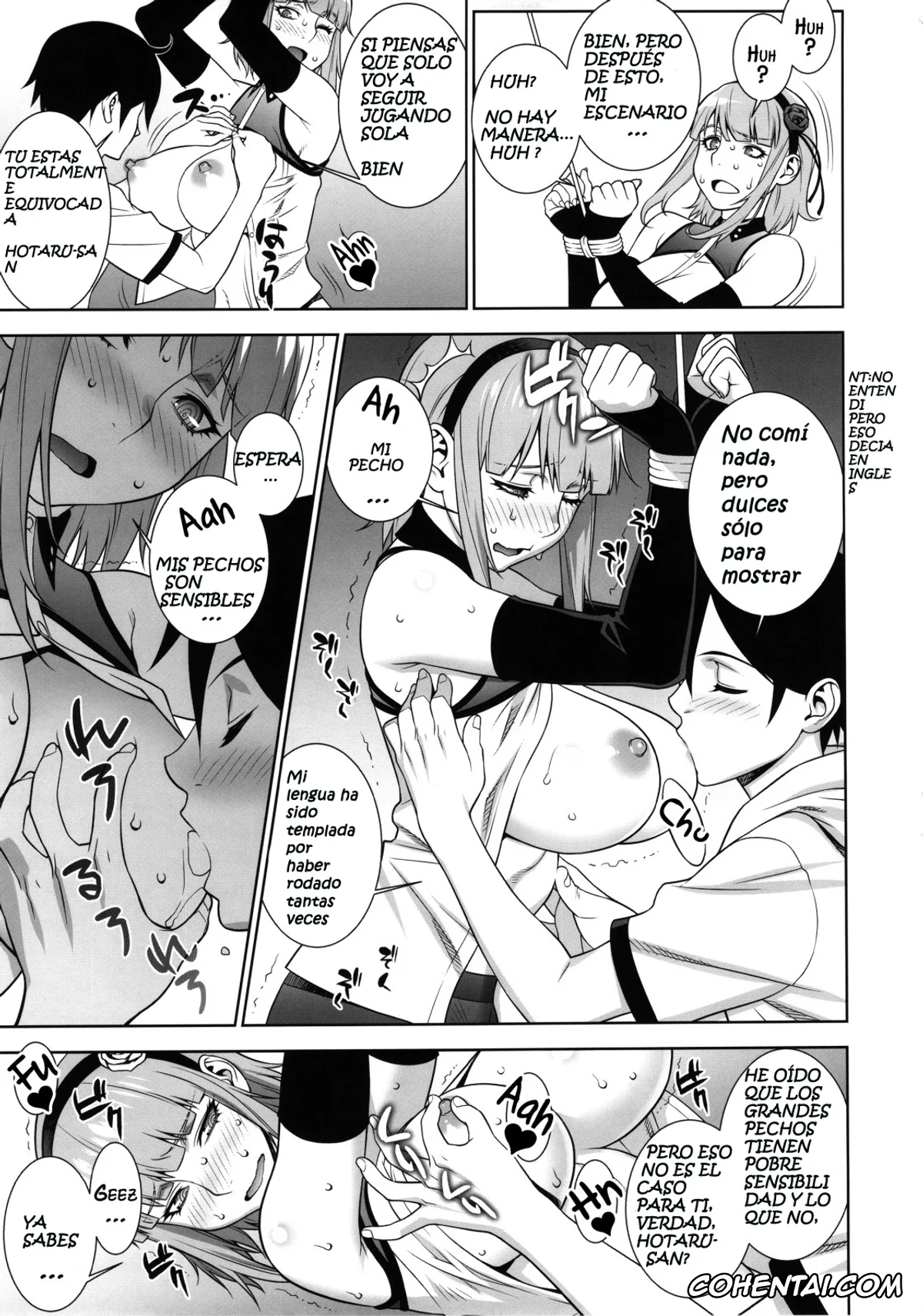 Dagashi Kashi hentai, Hotaru Shidare hentai, Kokonotsu Shikada hentai, Himitsu Kichi no Himitsu (Dagashi Kashi), pagina 12