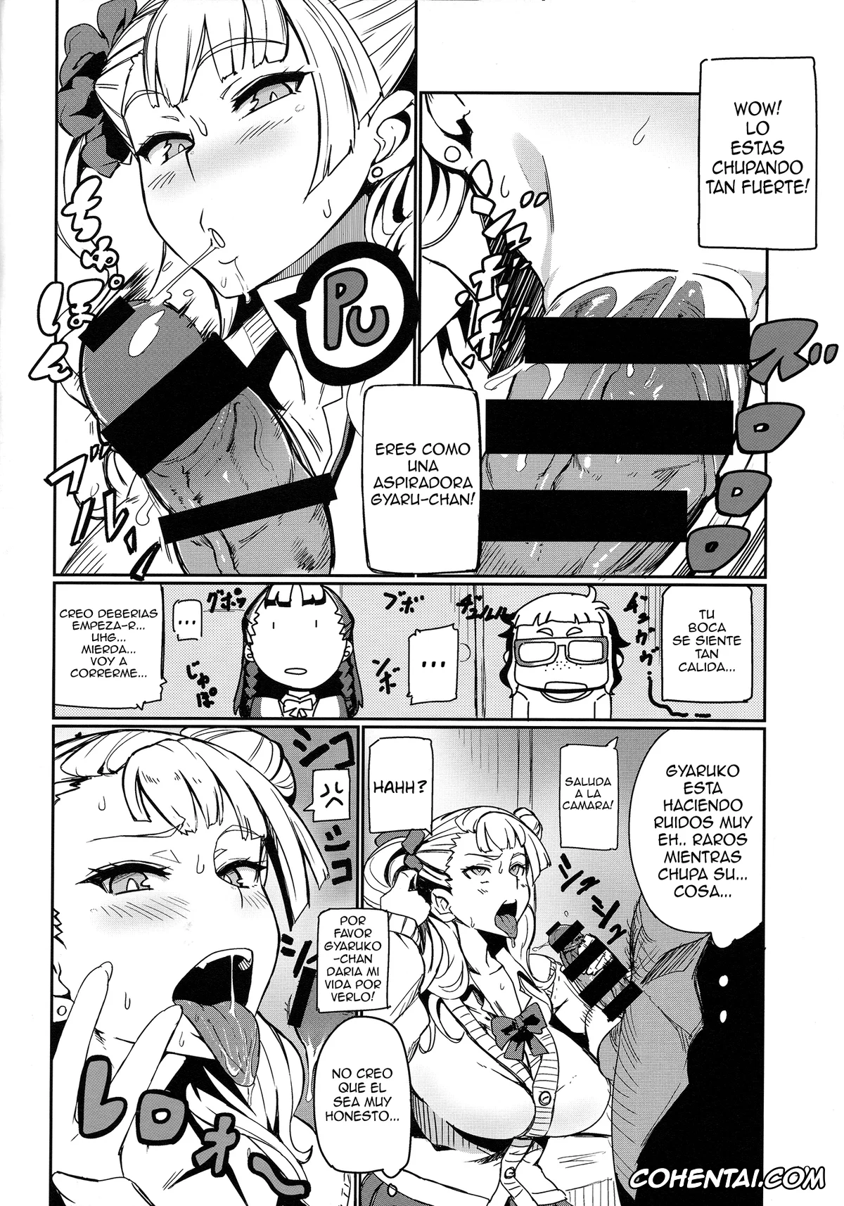 Oshiete! Galko-chan hentai, Galko hentai, Galko Ah! (Oshiete! Galko-chan), pagina 9