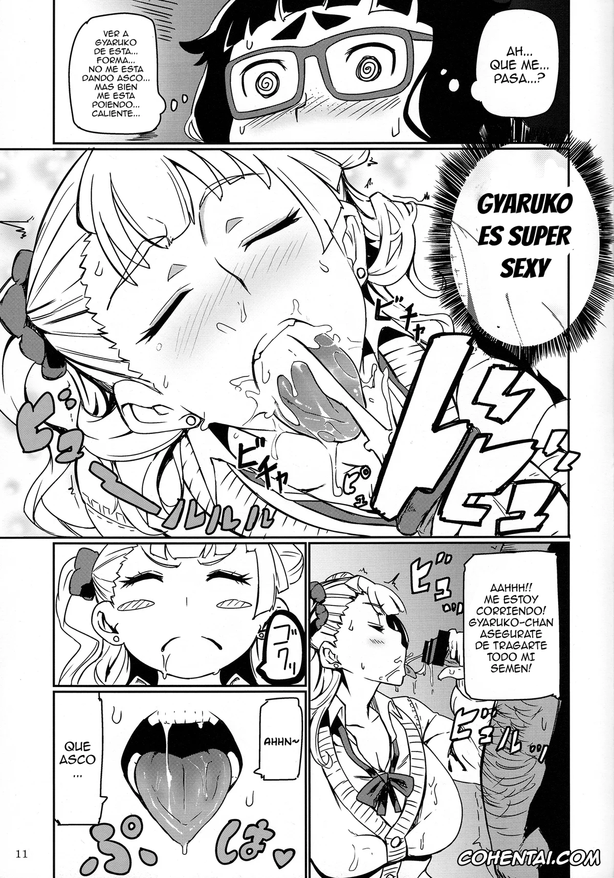 Oshiete! Galko-chan xxx, Galko xxx, Galko Ah! (Oshiete! Galko-chan), pagina 10