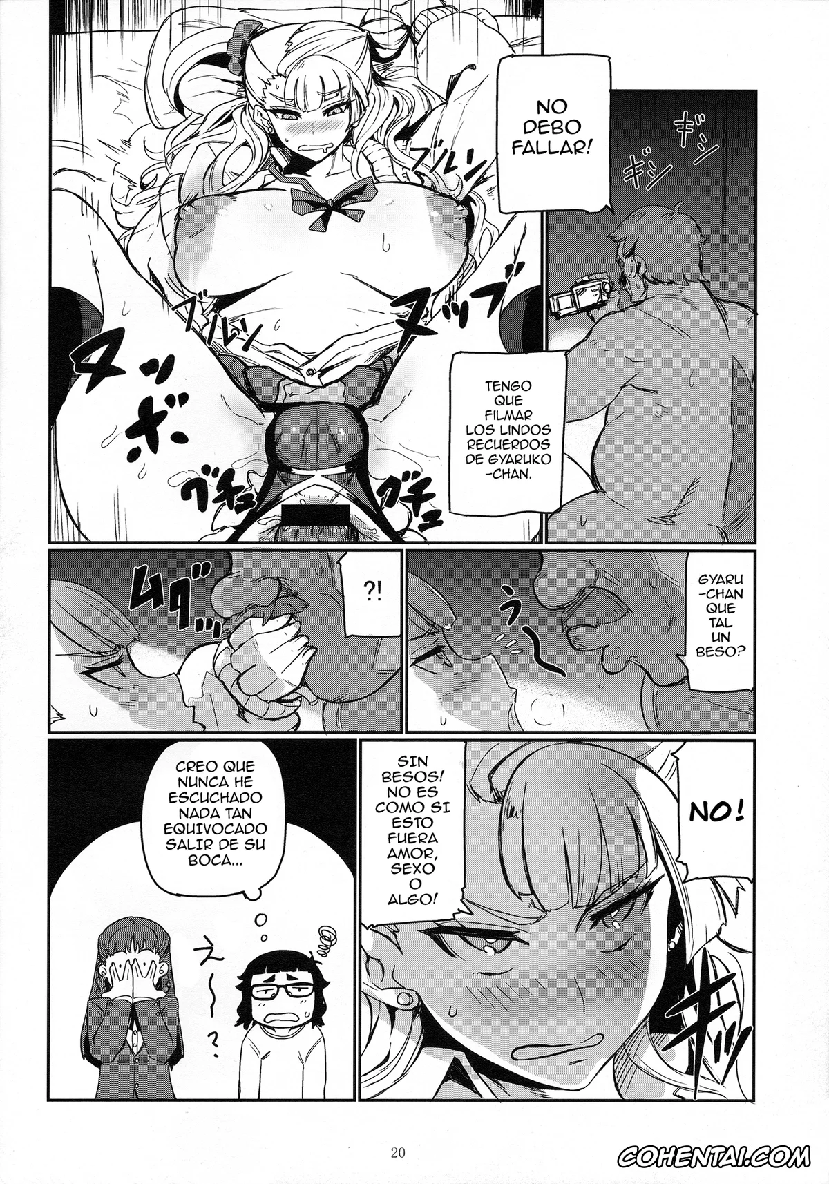 Oshiete! Galko-chan xxx, Galko xxx, Galko Ah! (Oshiete! Galko-chan), pagina 19