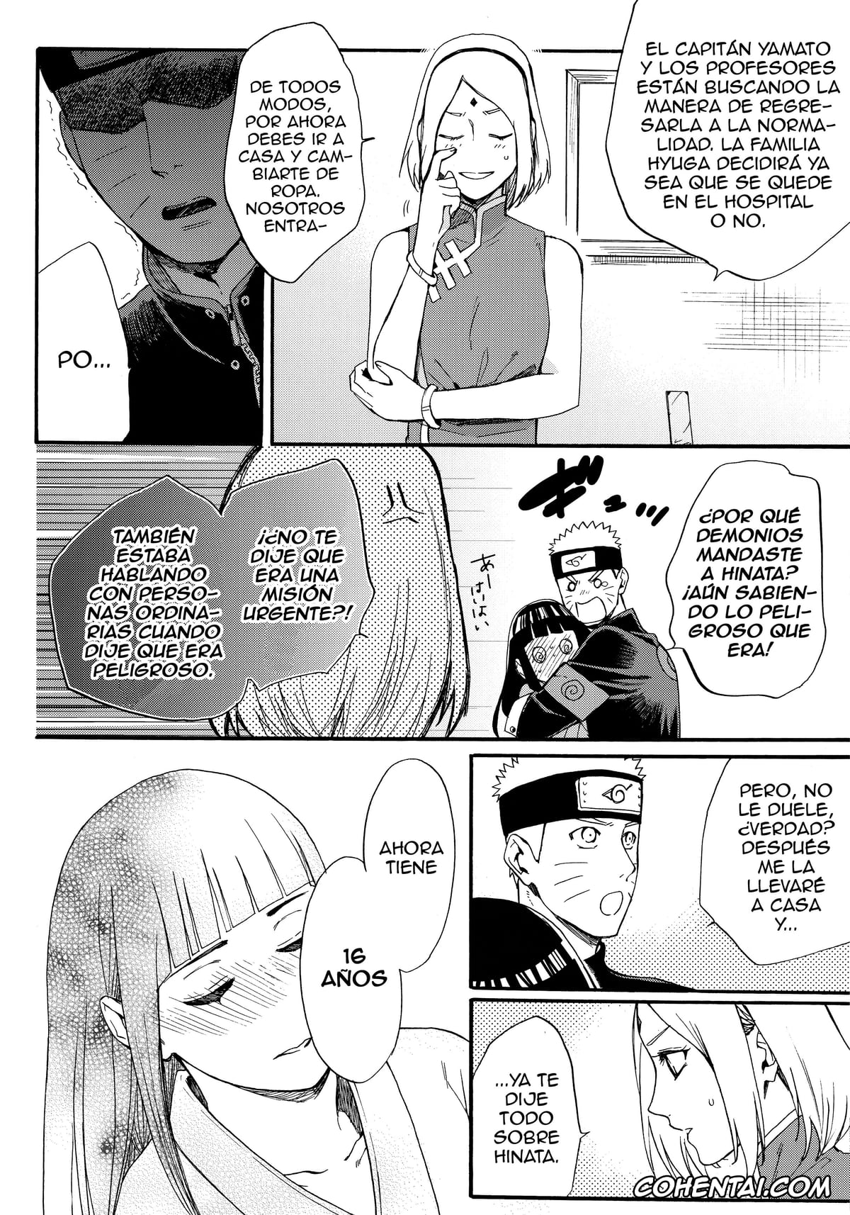 NARUTO xxx, Hinata Hyuga xxx, Naruto Uzumaki xxx, Yome ga oo ni Narimashite (Naruto), pagina 7