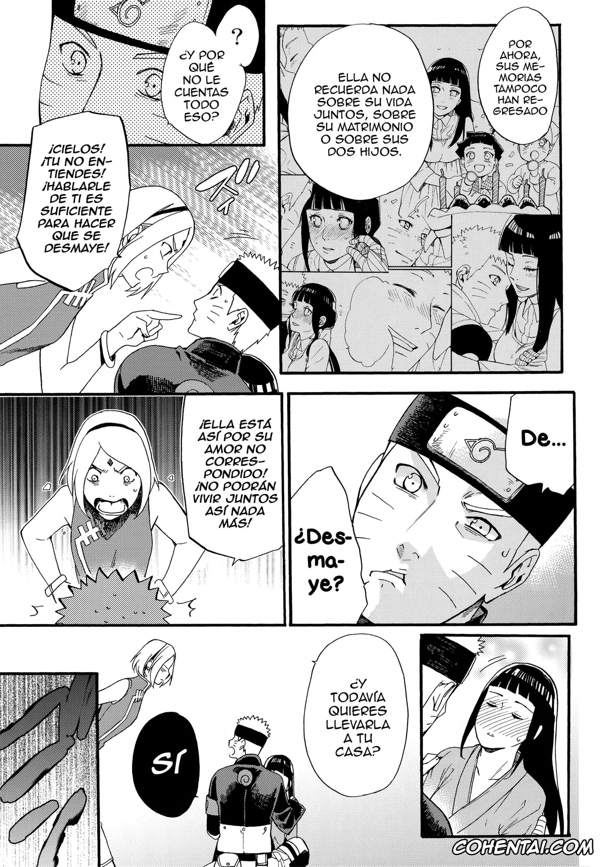 NARUTO porno, Hinata Hyuga porno, Naruto Uzumaki porno, Yome ga oo ni Narimashite (Naruto), pagina 8