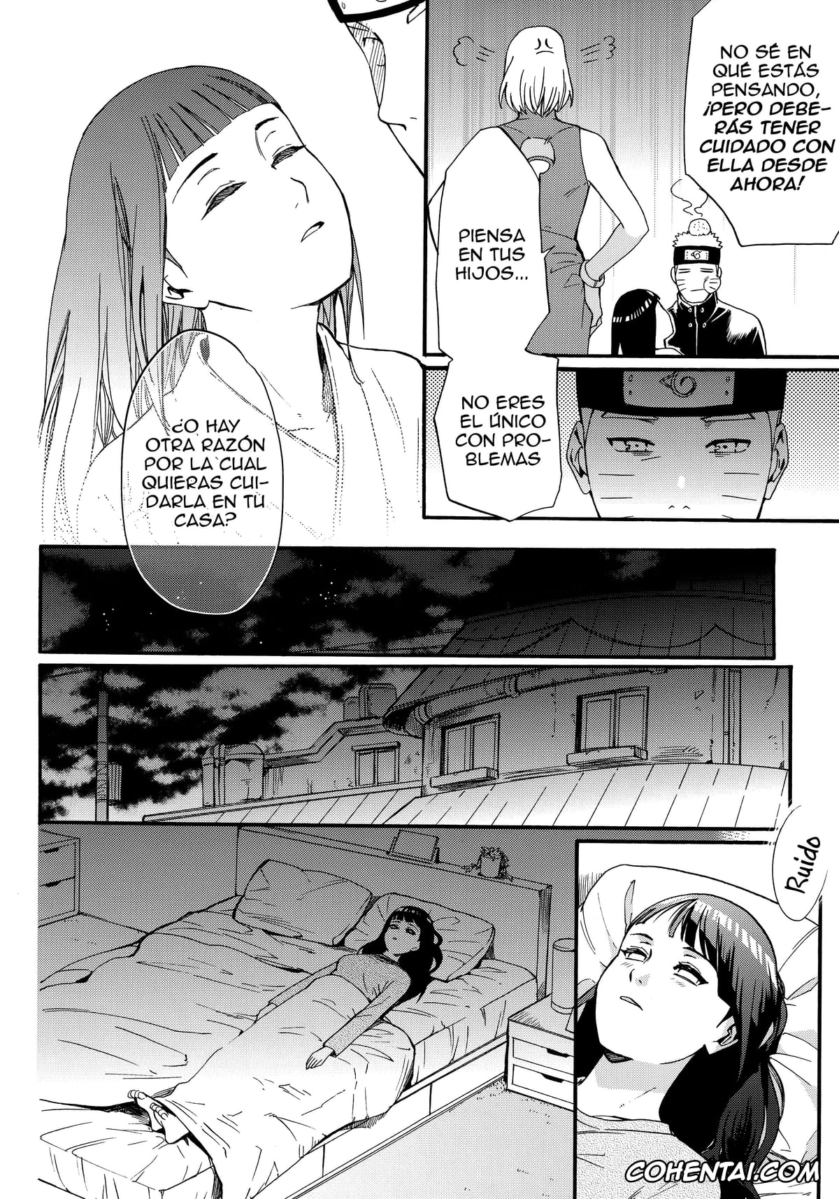 NARUTO hentai, Hinata Hyuga hentai, Naruto Uzumaki hentai, Yome ga oo ni Narimashite (Naruto), pagina 9